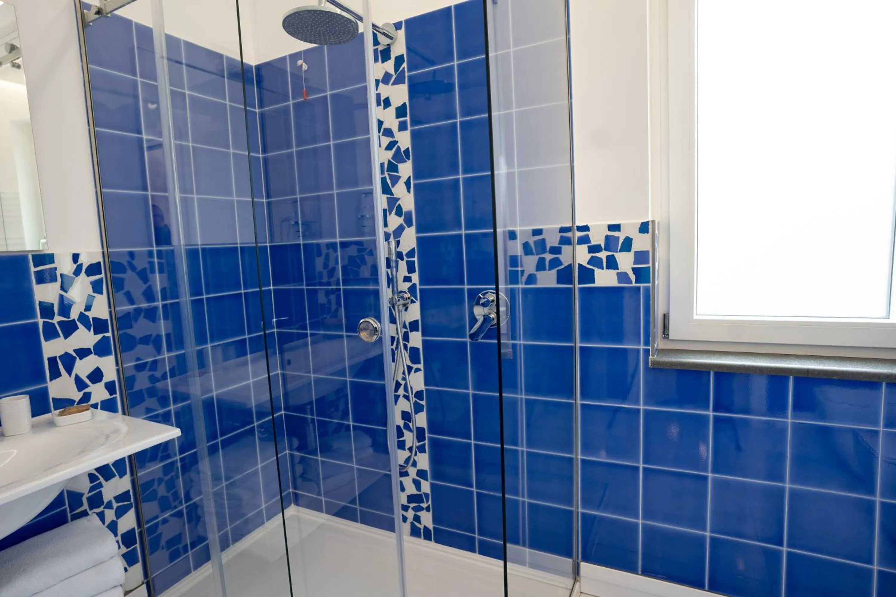 Shower in Tenuta Miranda Agriresort