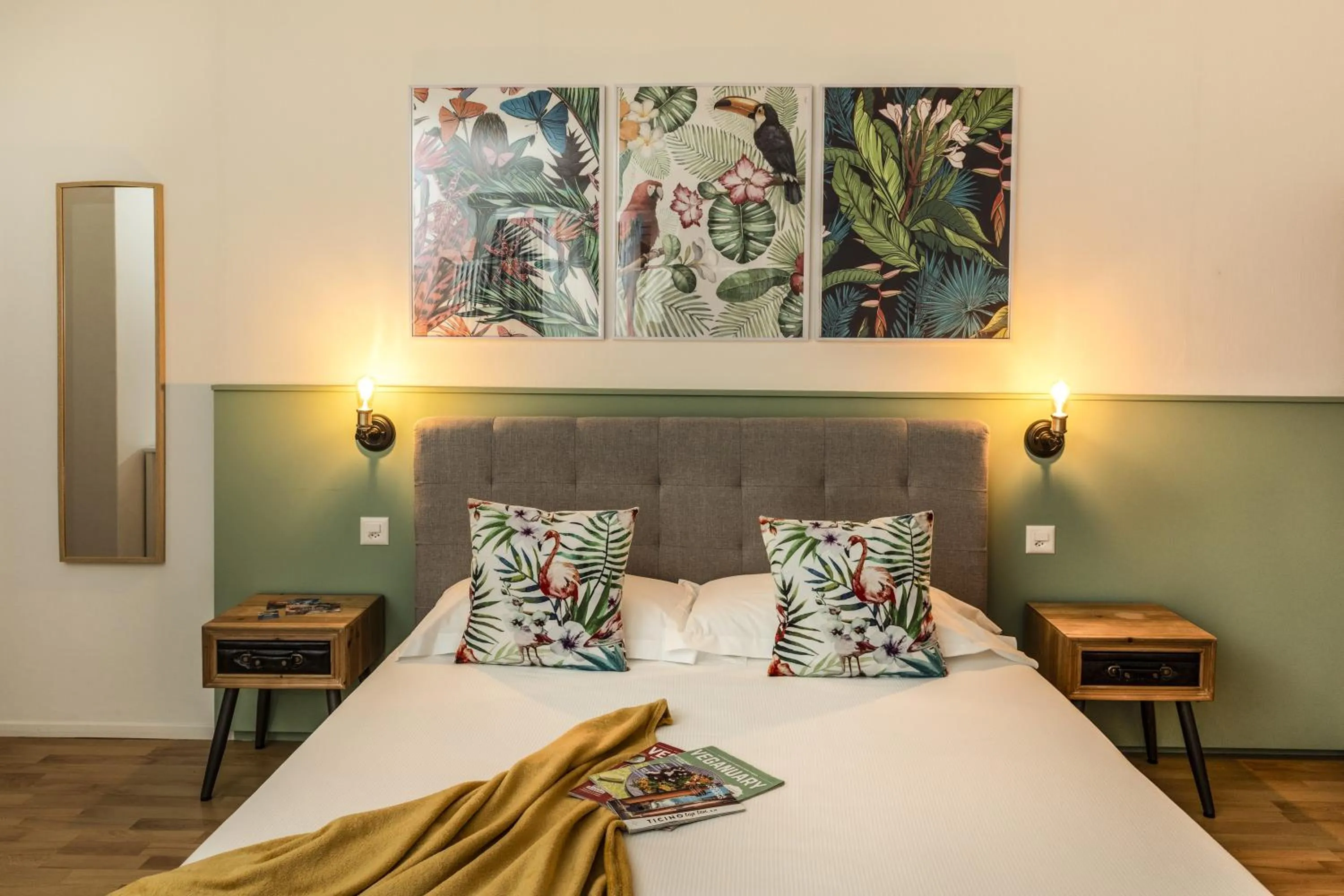 Bed in Garden Hotel Primavera