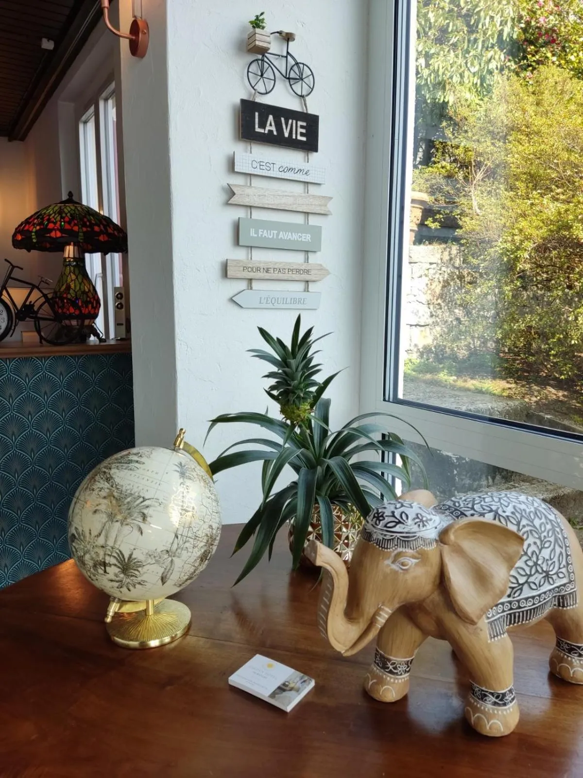 Decorative detail in Garden Hotel Primavera