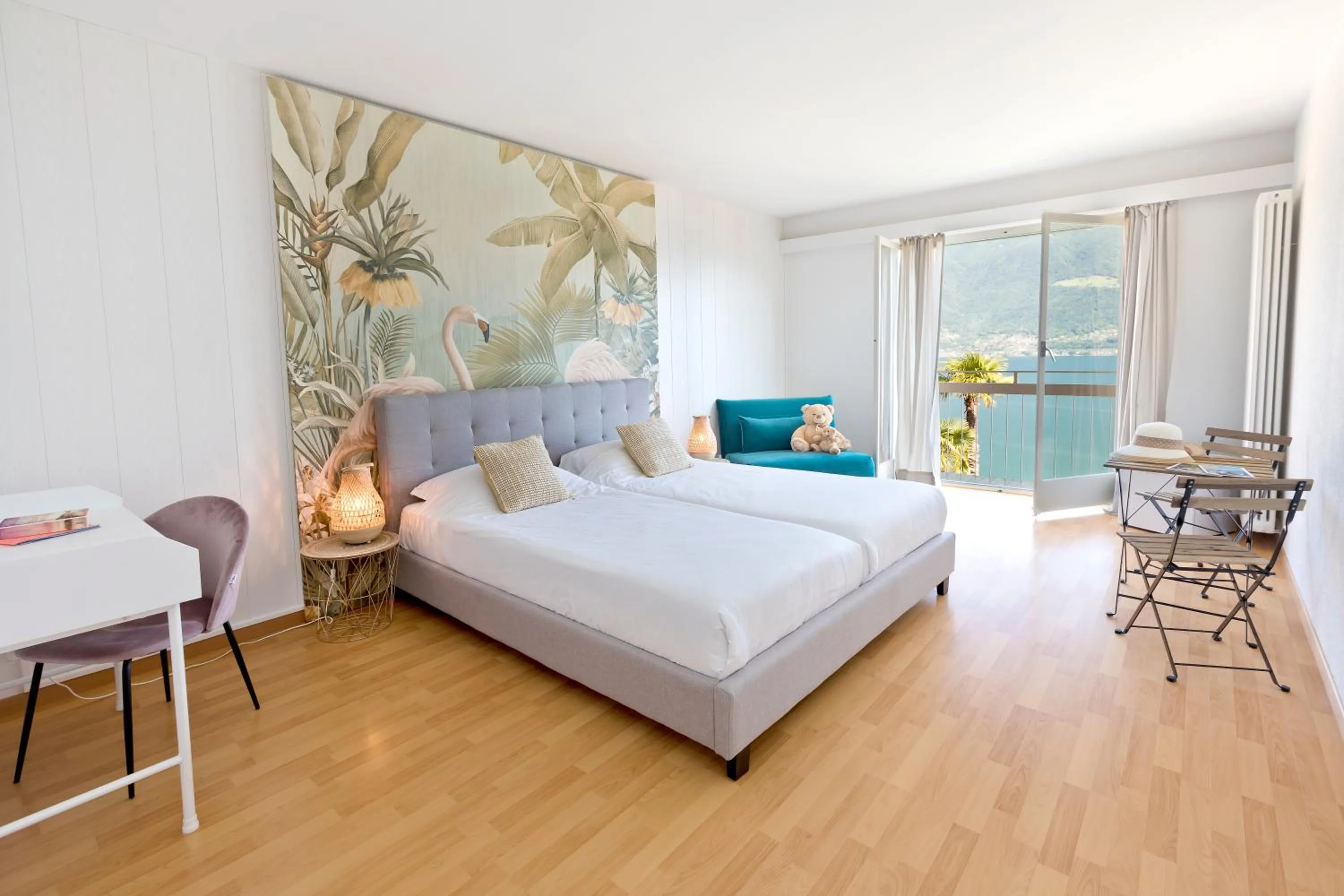 Photo of the whole room, Bed in Garden Hotel Primavera