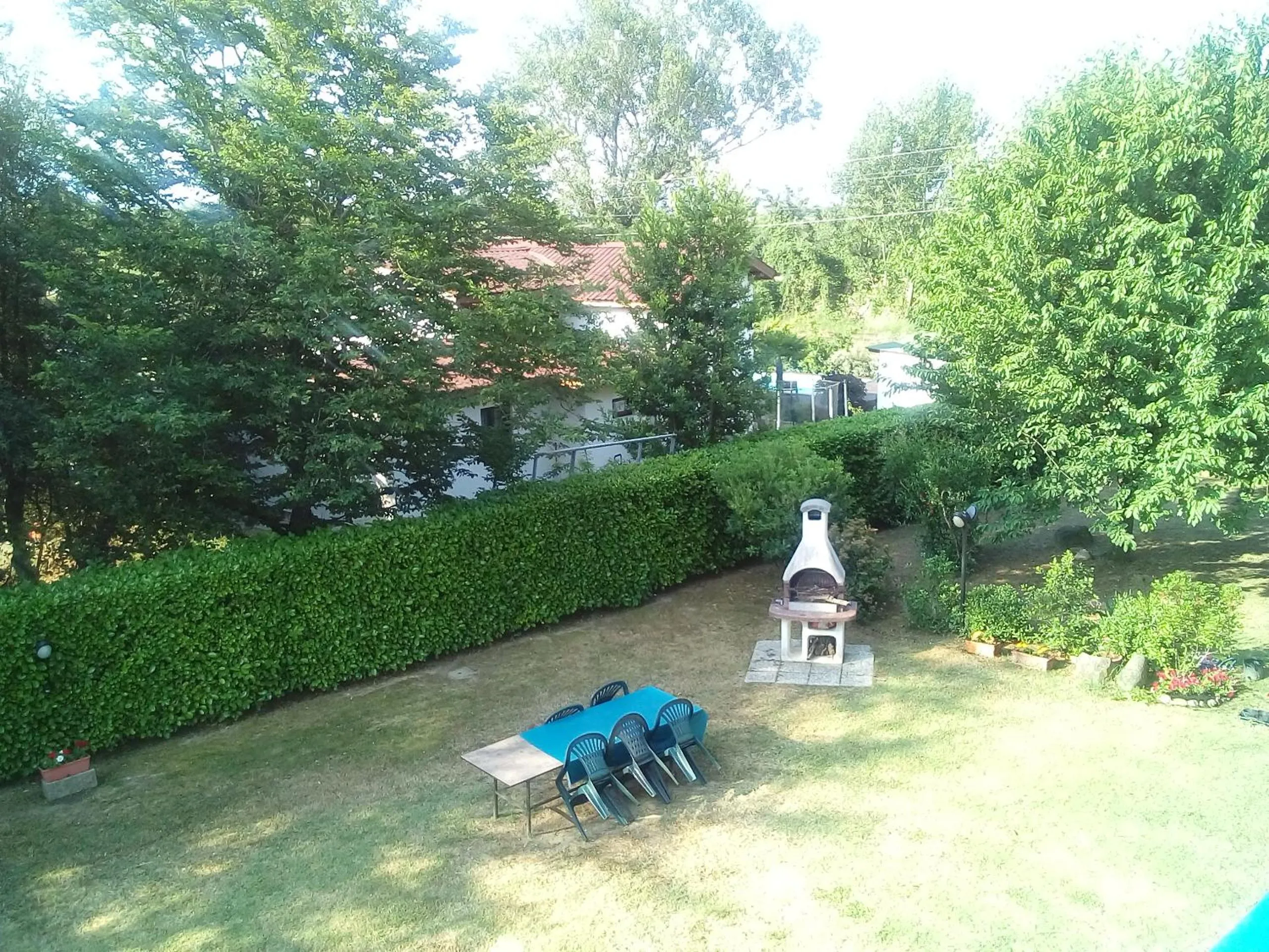 Garden view in B&B I Fiori