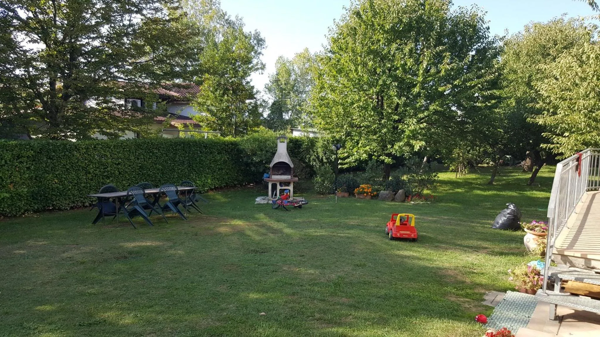 Garden view in B&B I Fiori