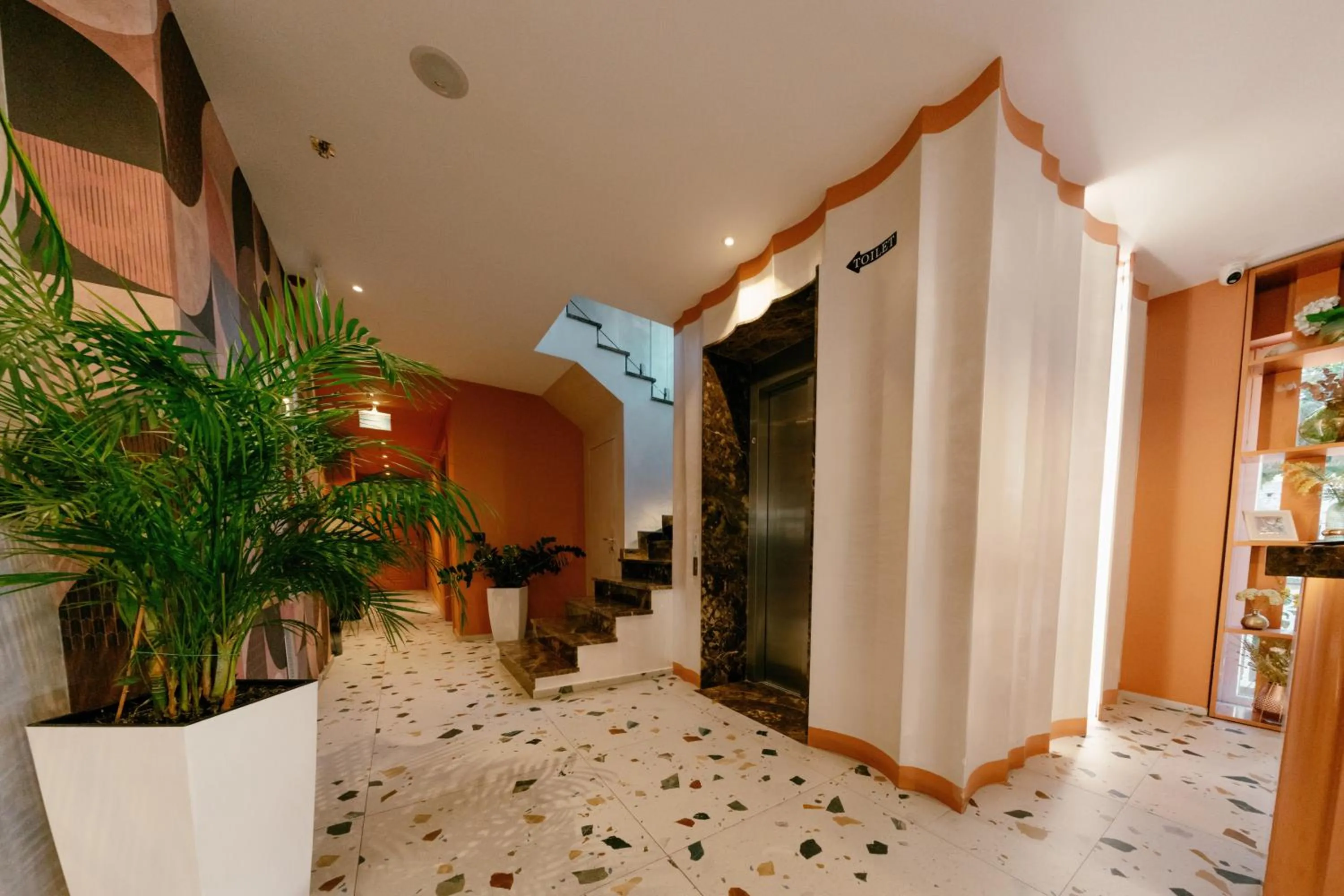 elevator in Moenia Boutique Hotel