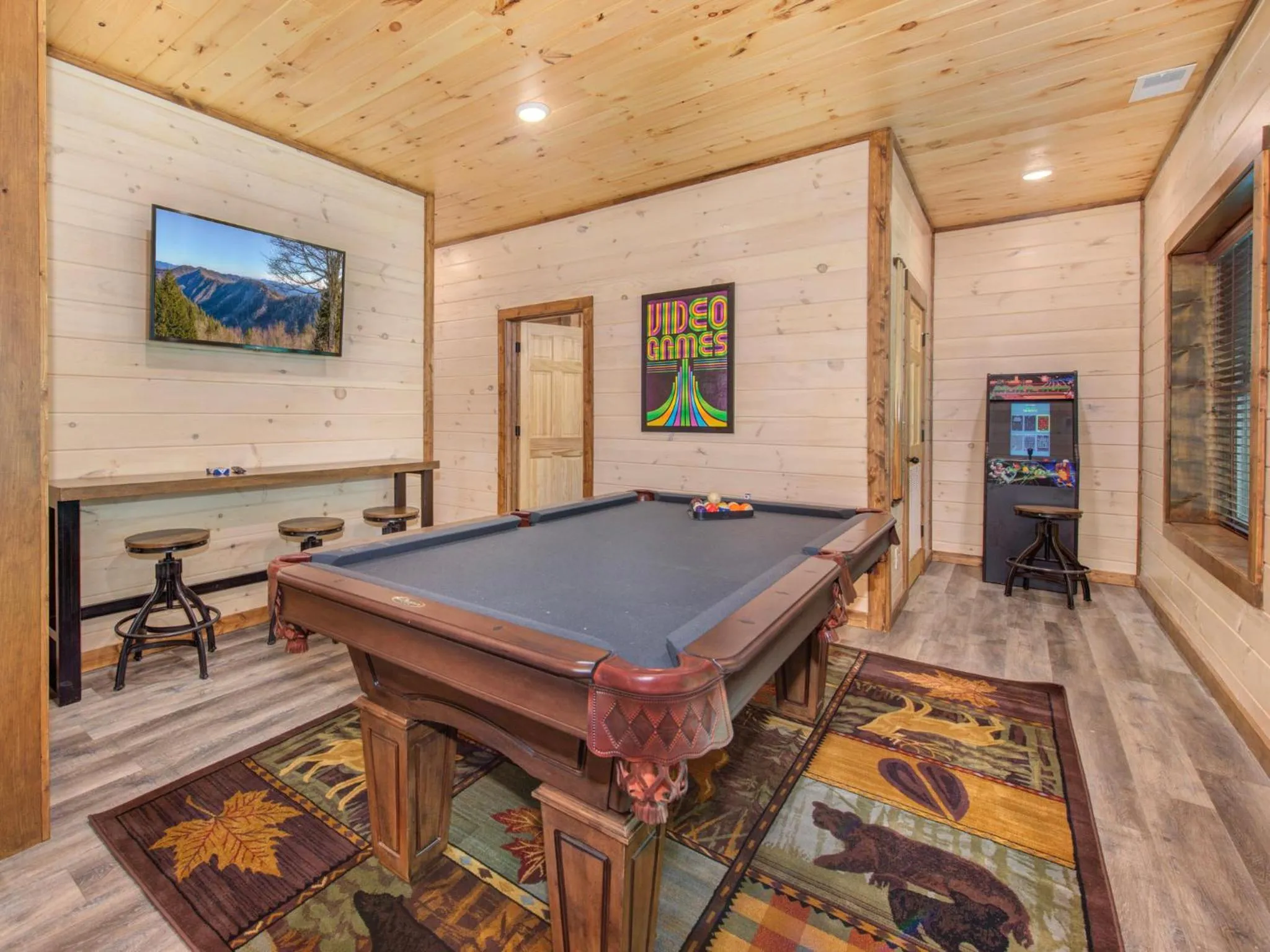 Living room in Three Little Bears