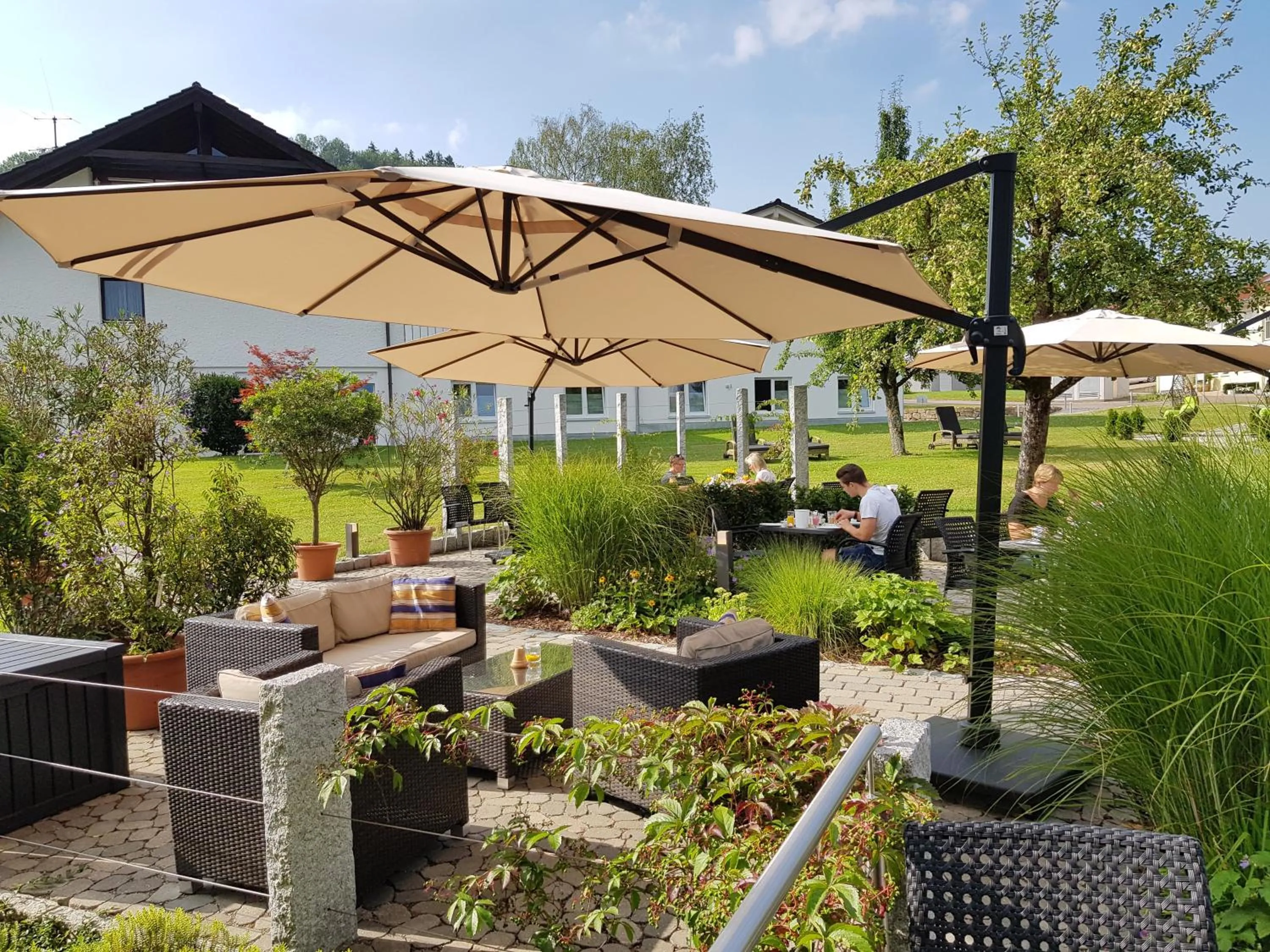 Patio in Landhotel Sonnenhalde