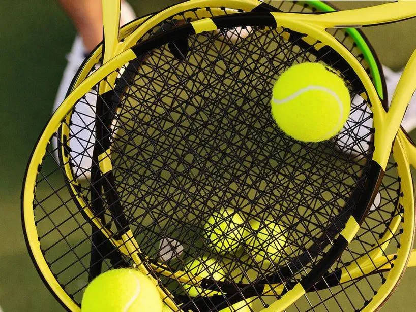 Tennis court in Hotel Sportwelt Radeberg