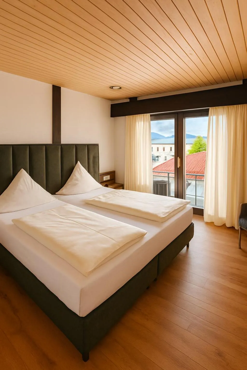 Bed in Hotel Paffhausen