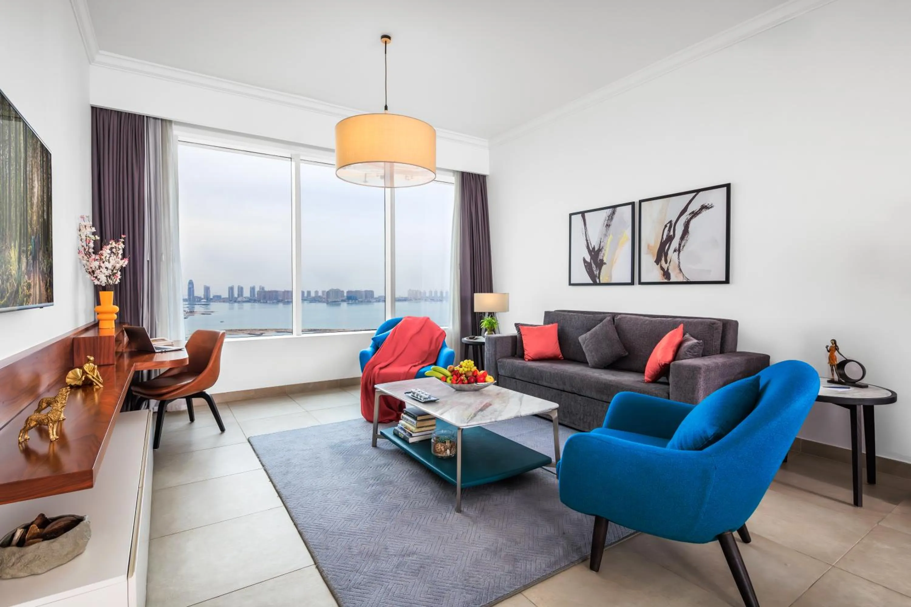 Communal lounge/ TV room in Somerset West Bay Doha