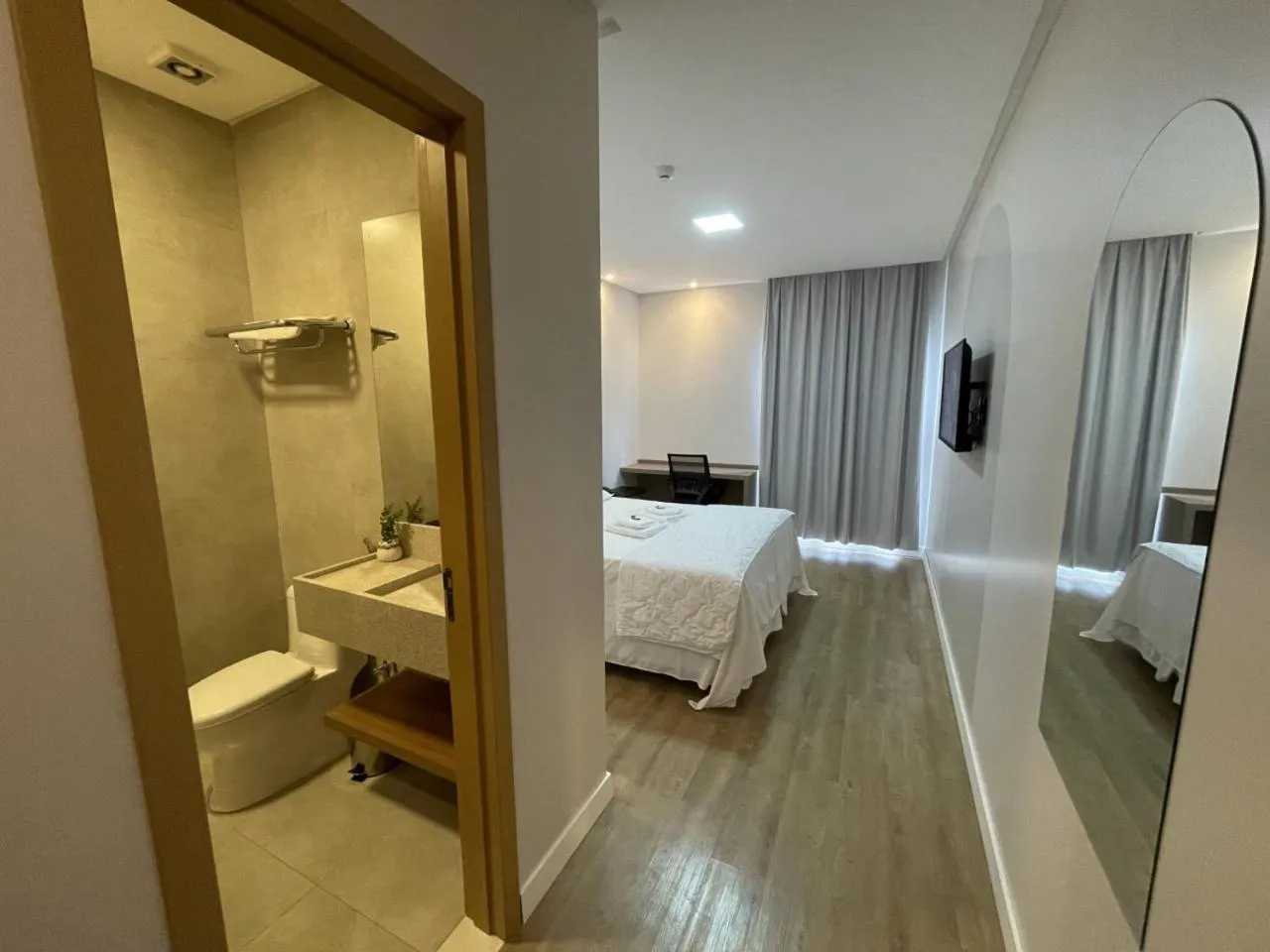 Photo of the whole room, Bed in Hotel do Lago