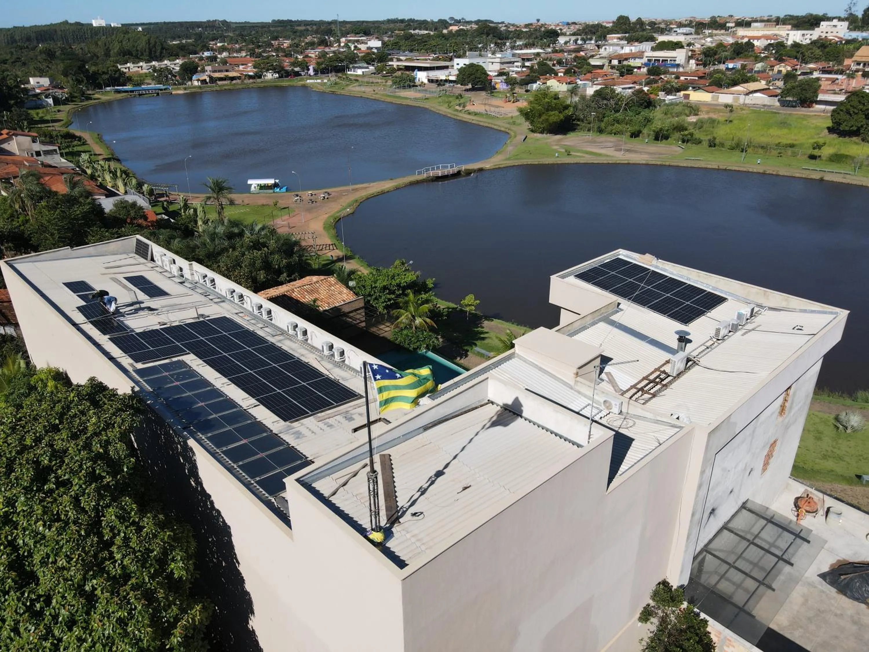 Bird's eye view in Hotel do Lago