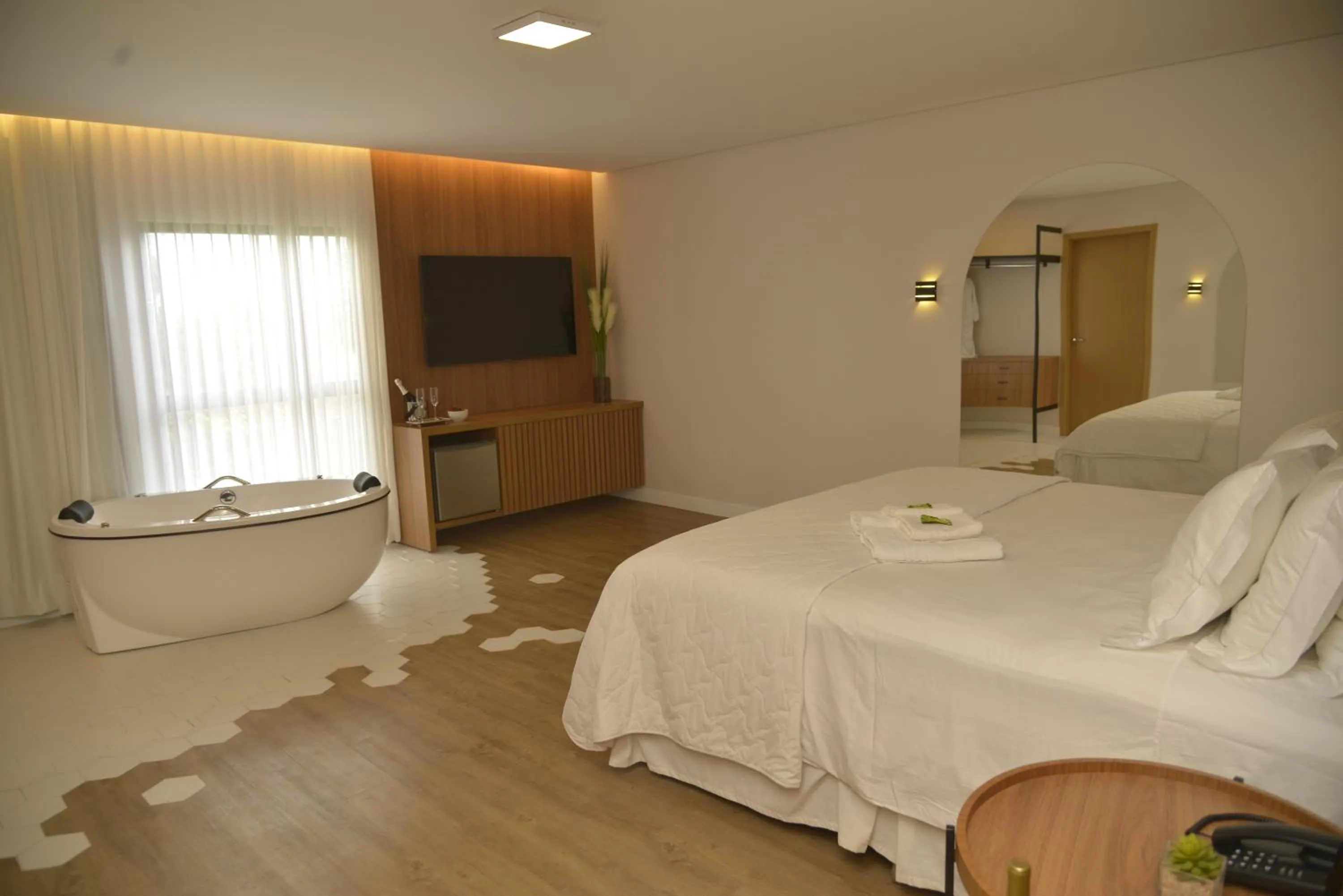 Photo of the whole room, Bed in Hotel do Lago