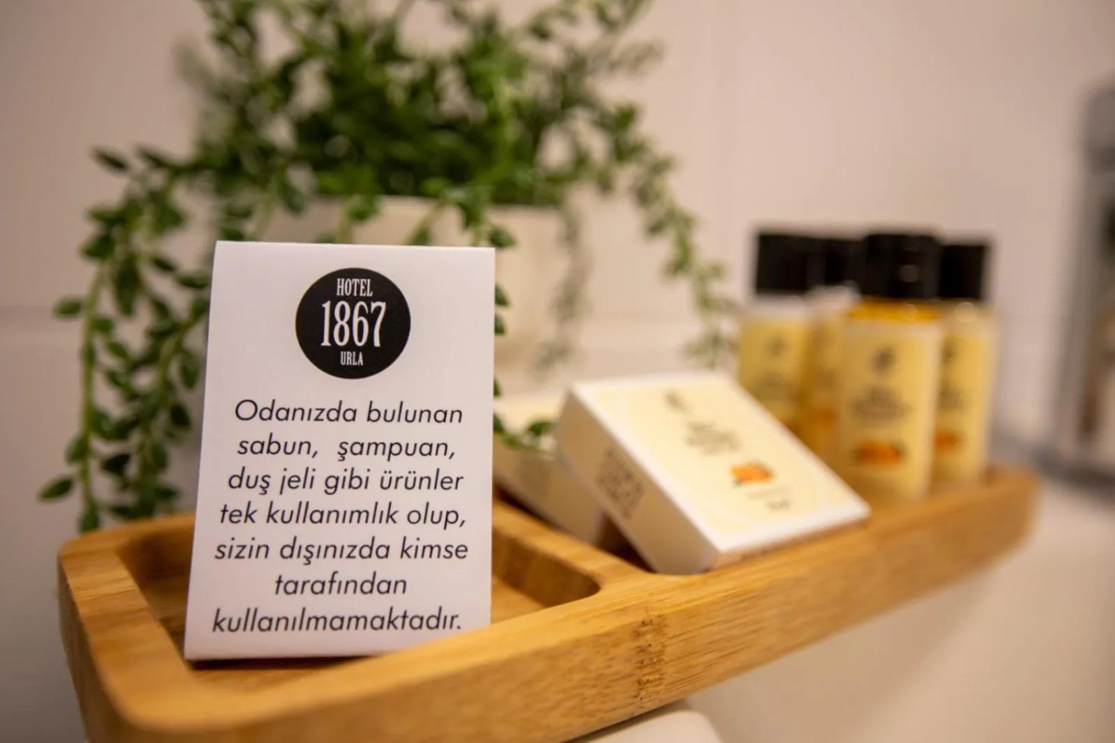 Bathroom in Urla 1867 Hotel