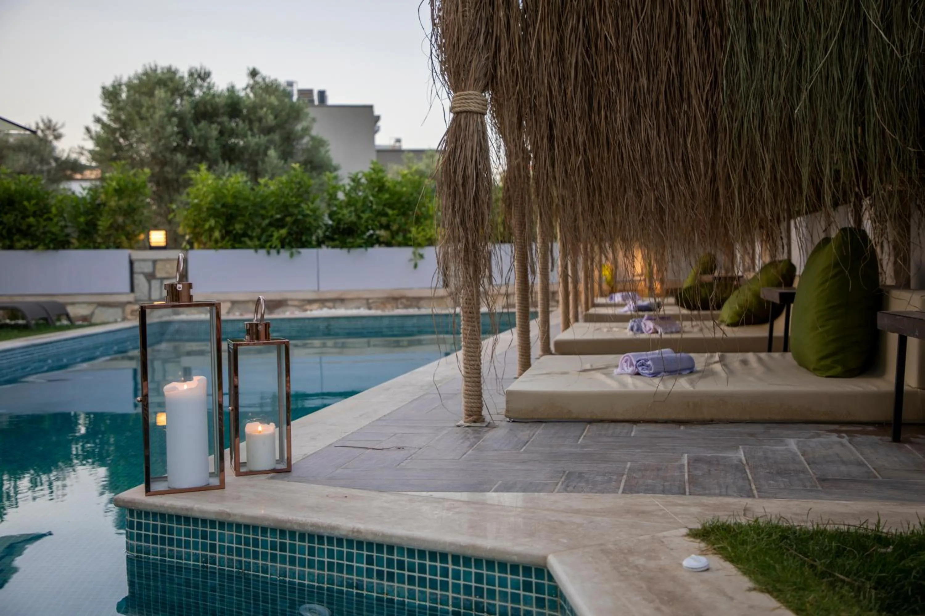 Swimming pool in Urla 1867 Hotel