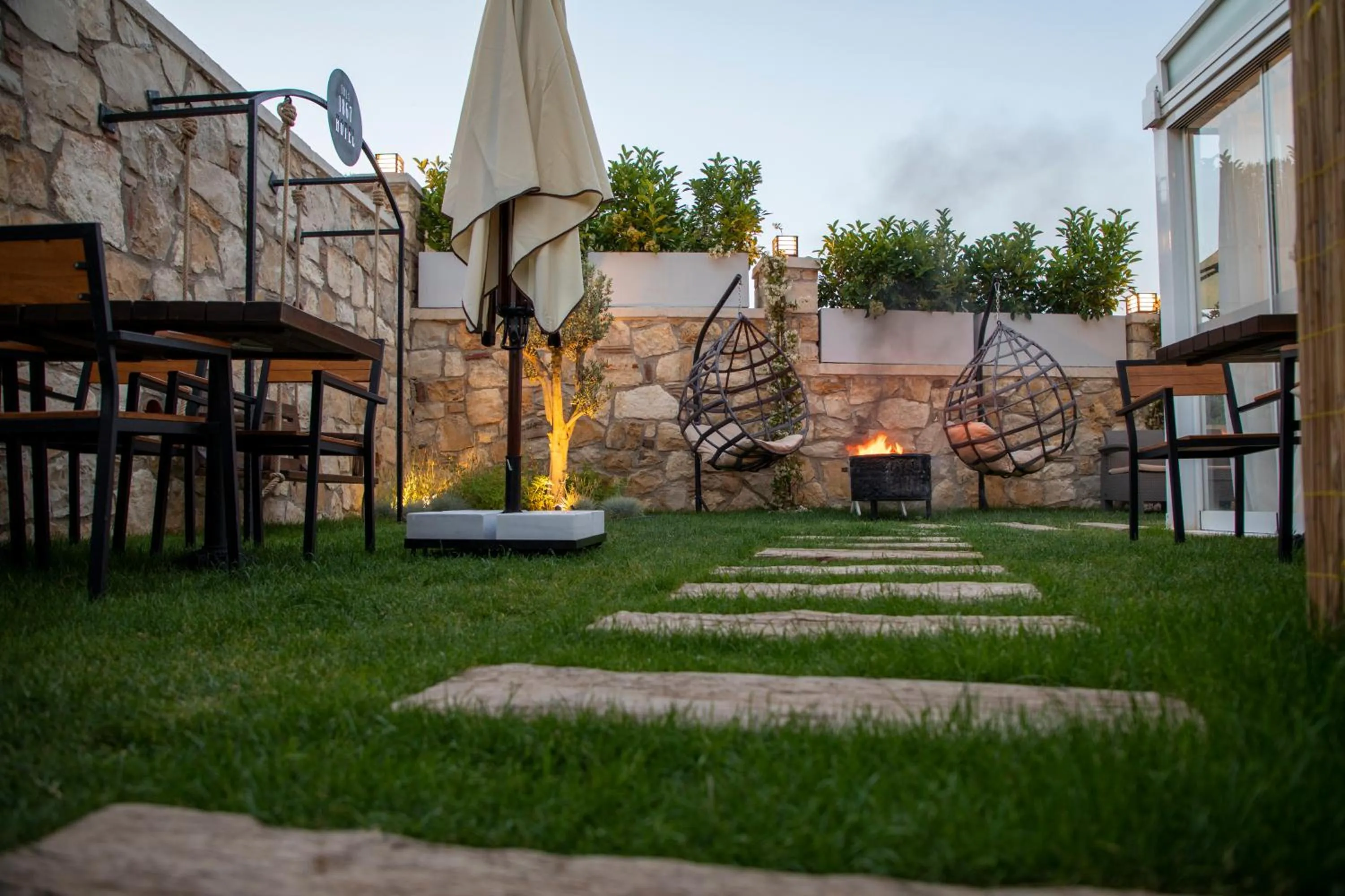 Garden in Urla 1867 Hotel