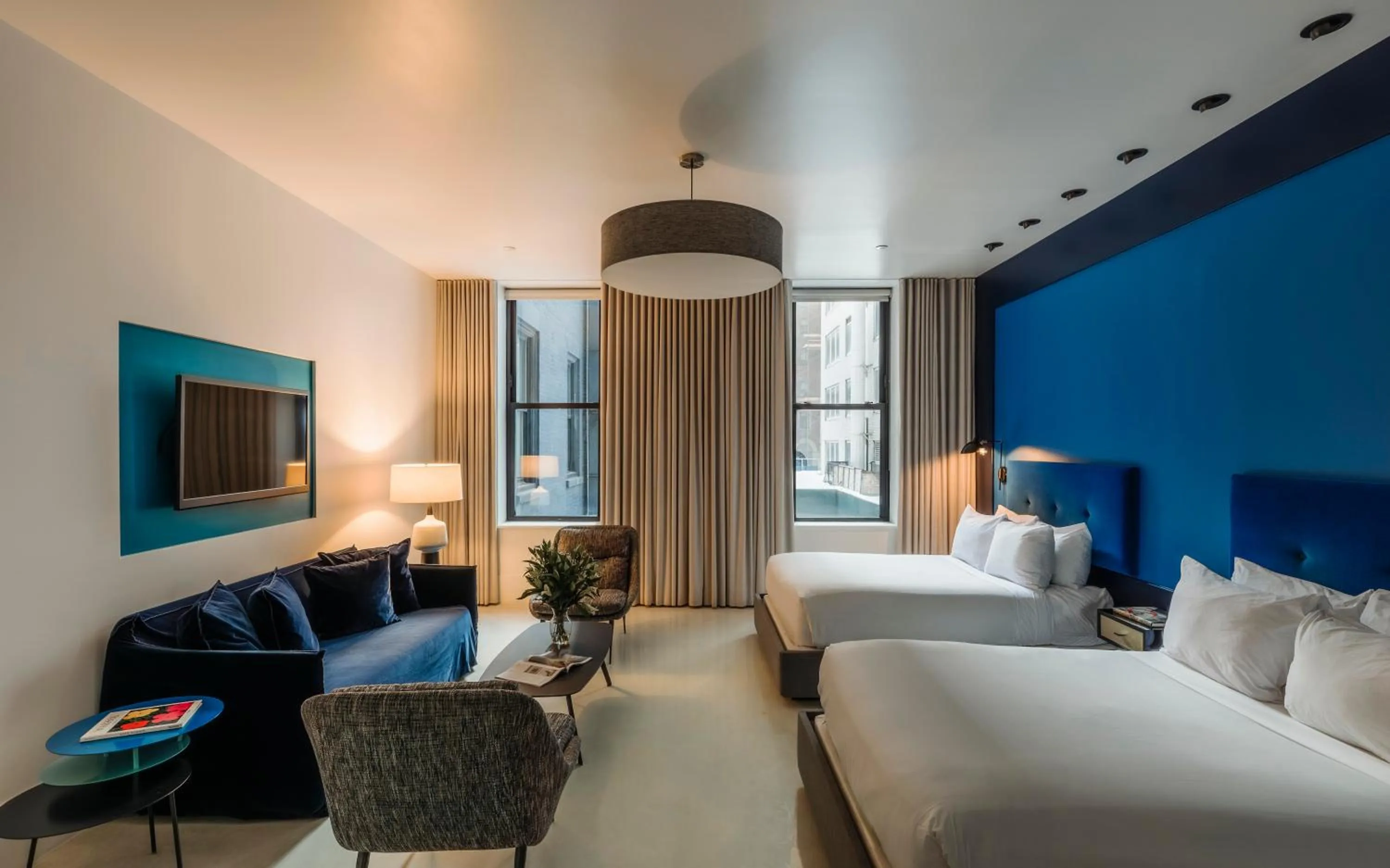TV and multimedia, Bed in The William Hotel Midtown, New York
