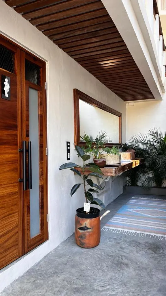 Bathroom in Cabañas Sicarú Mazunte