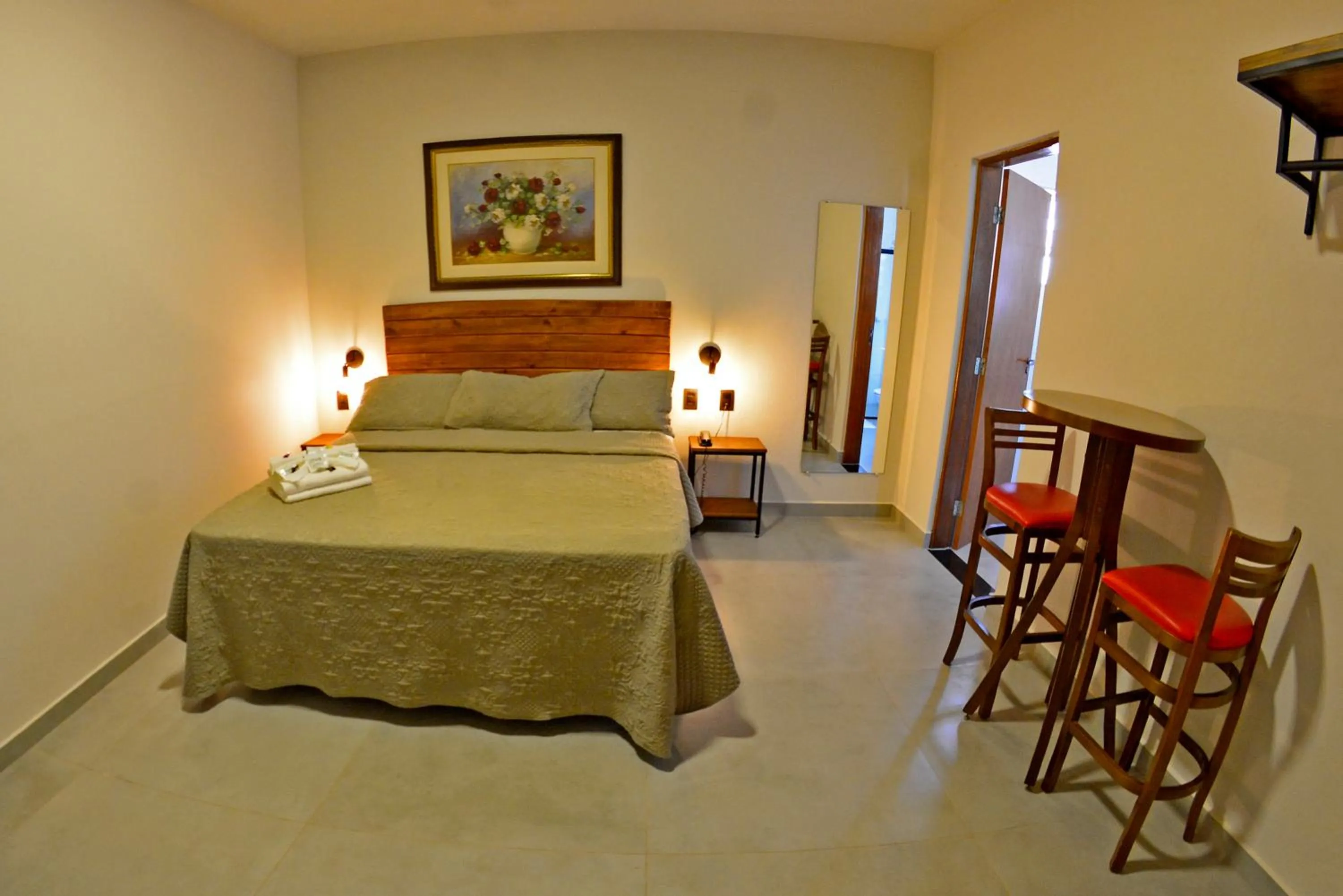 Bed in Hotel Morro De Santo Agostinho