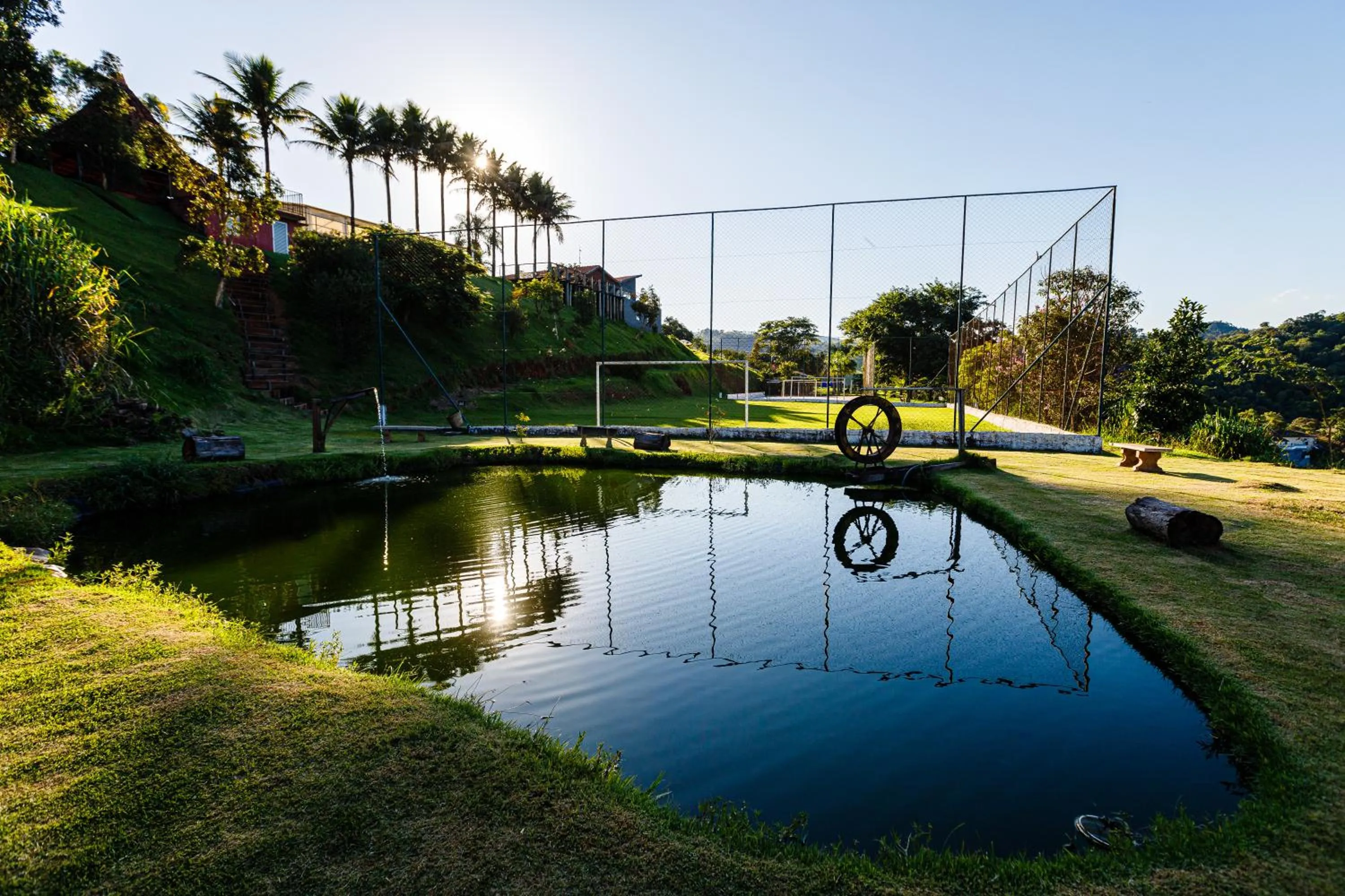 Lake view in Hotel Morro De Santo Agostinho