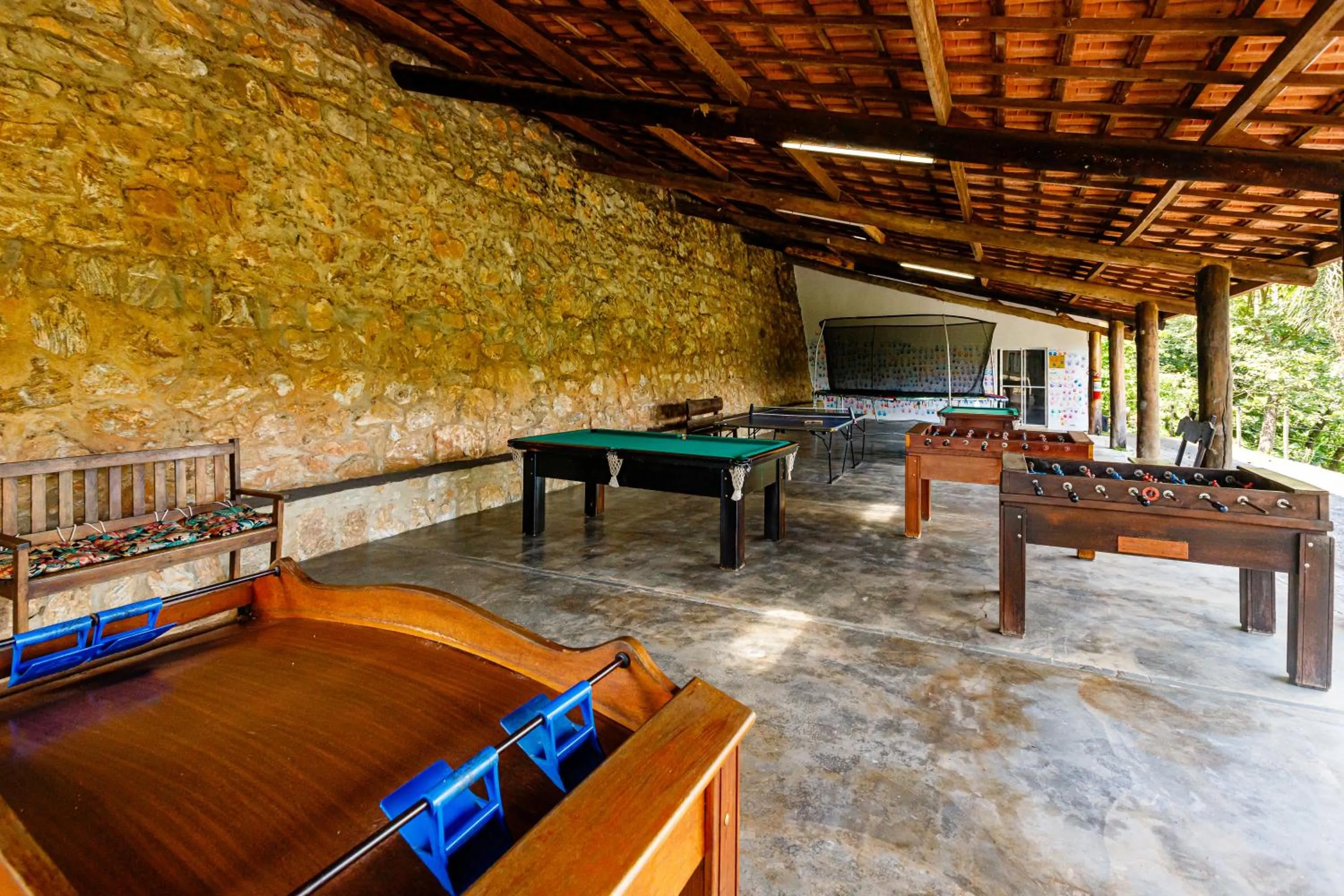 Billiard in Hotel Morro De Santo Agostinho