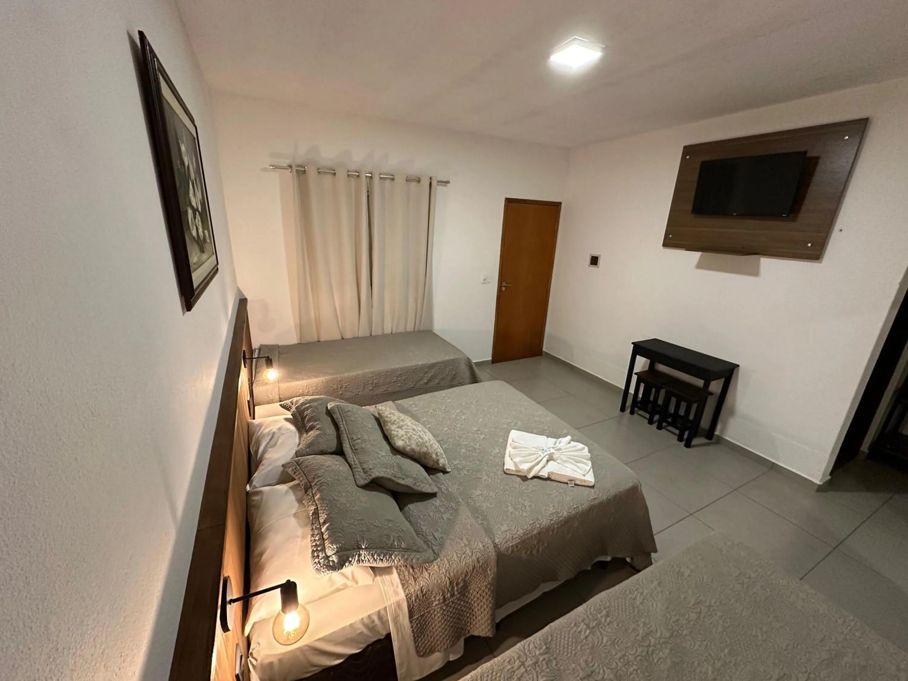 Bed in Hotel Morro De Santo Agostinho