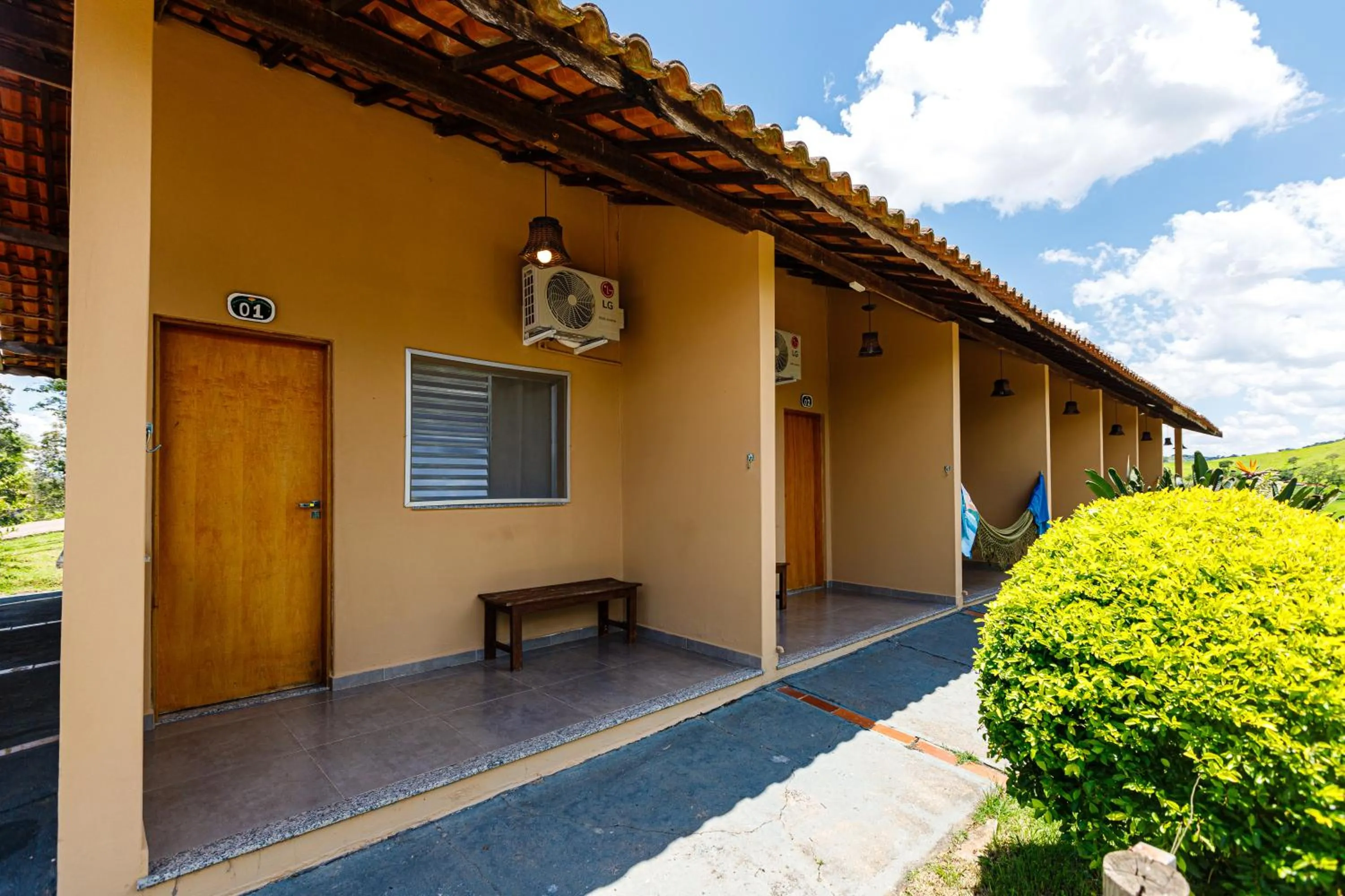 Property building in Hotel Morro De Santo Agostinho