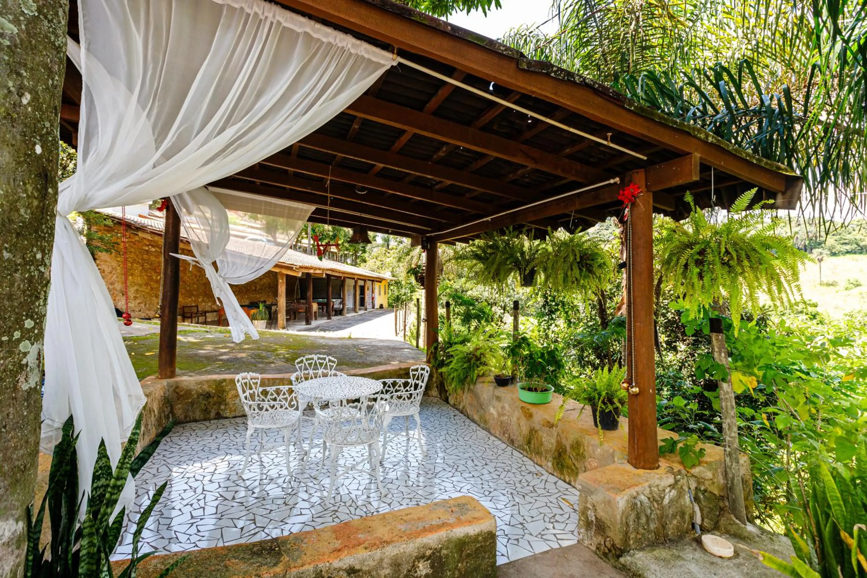 Patio in Hotel Morro De Santo Agostinho
