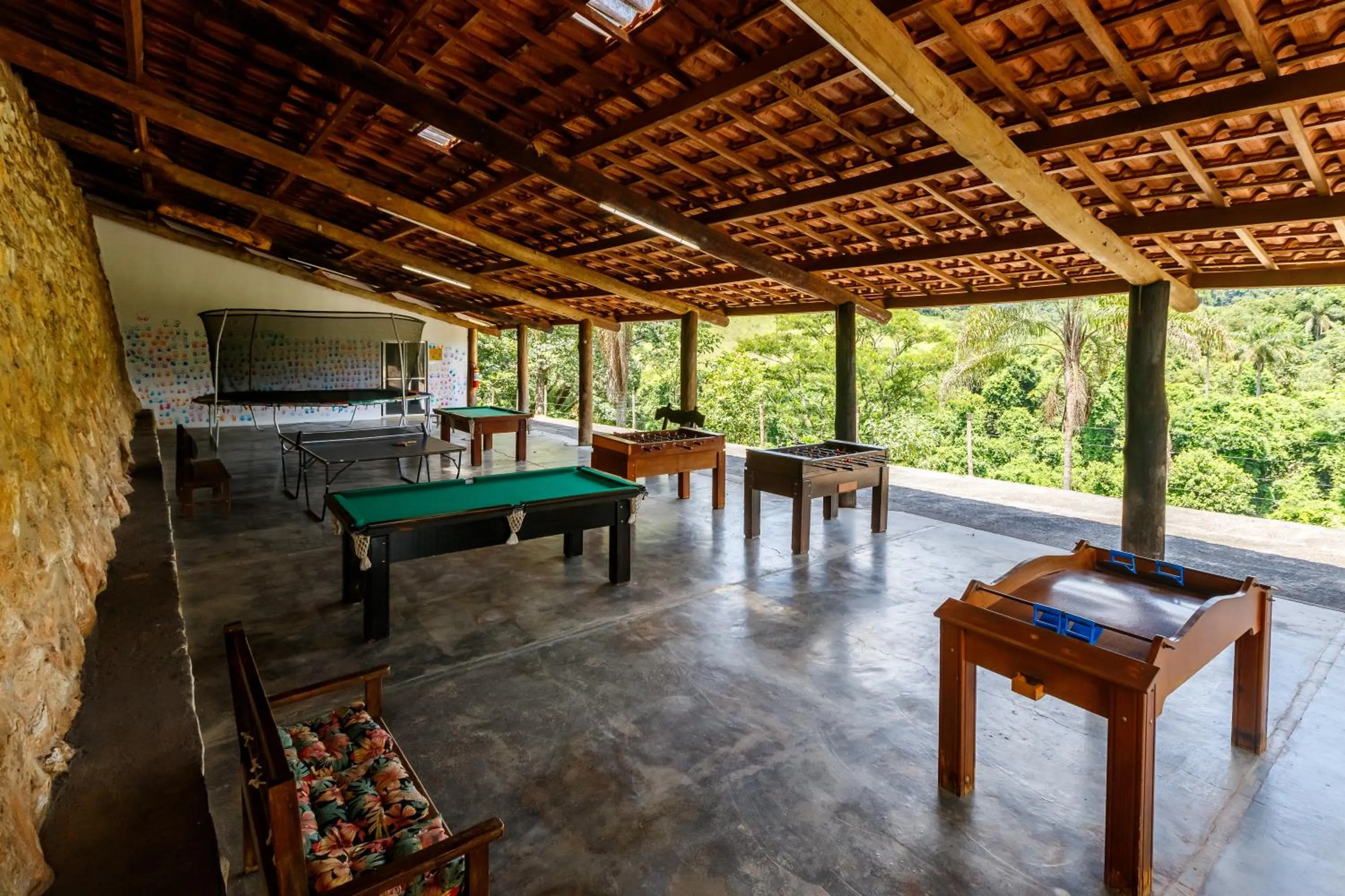 Billiard in Hotel Morro De Santo Agostinho