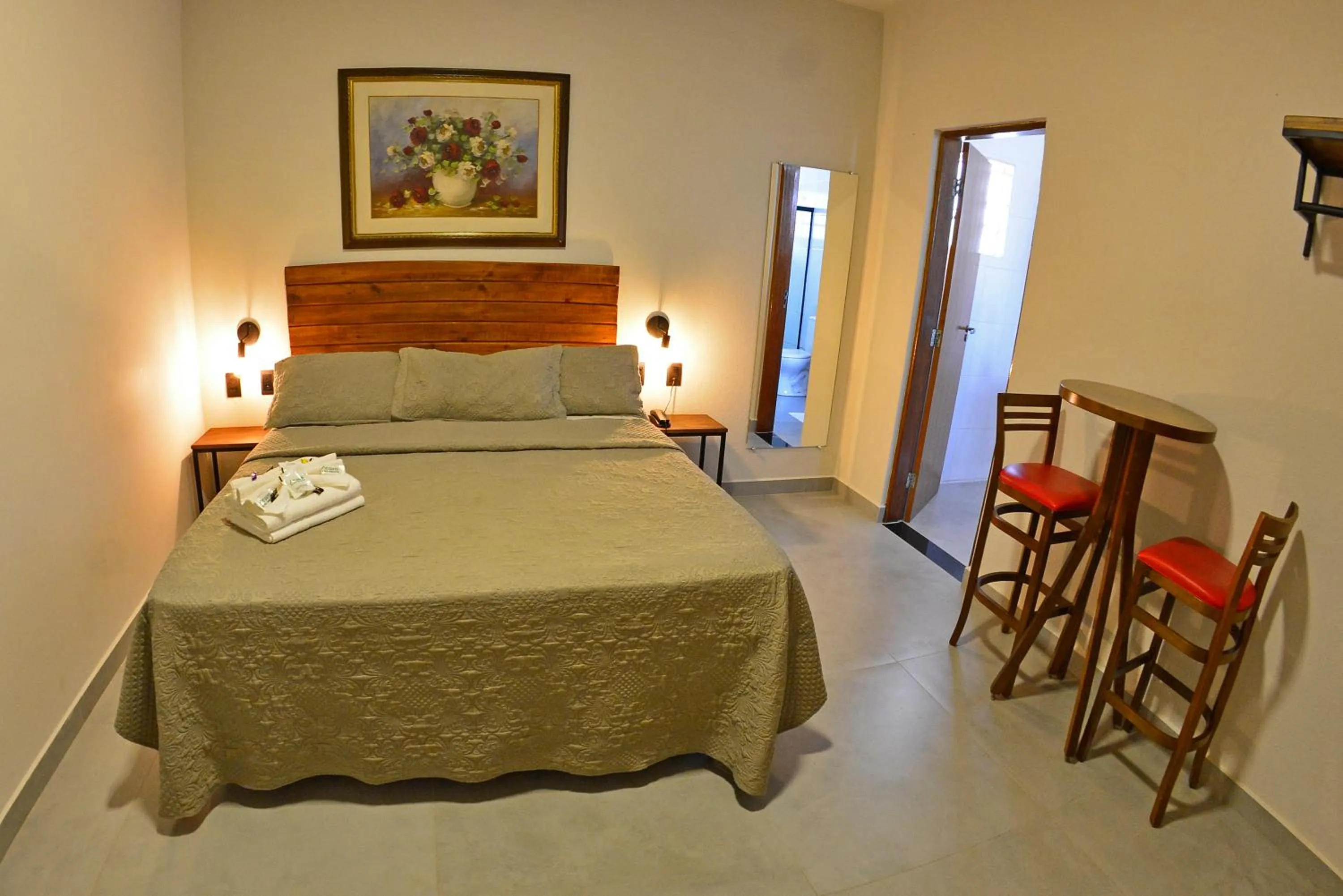 Bed in Hotel Morro De Santo Agostinho