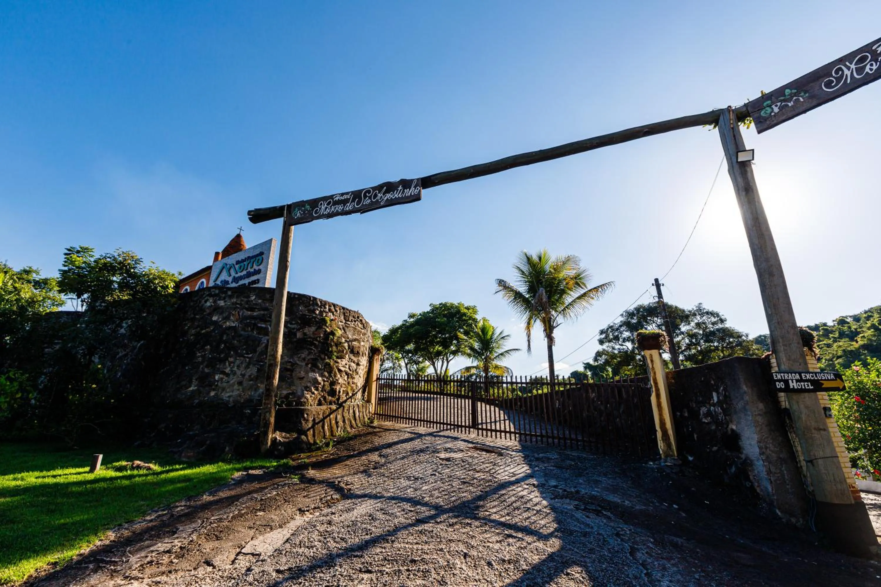 Garden view in Hotel Morro De Santo Agostinho