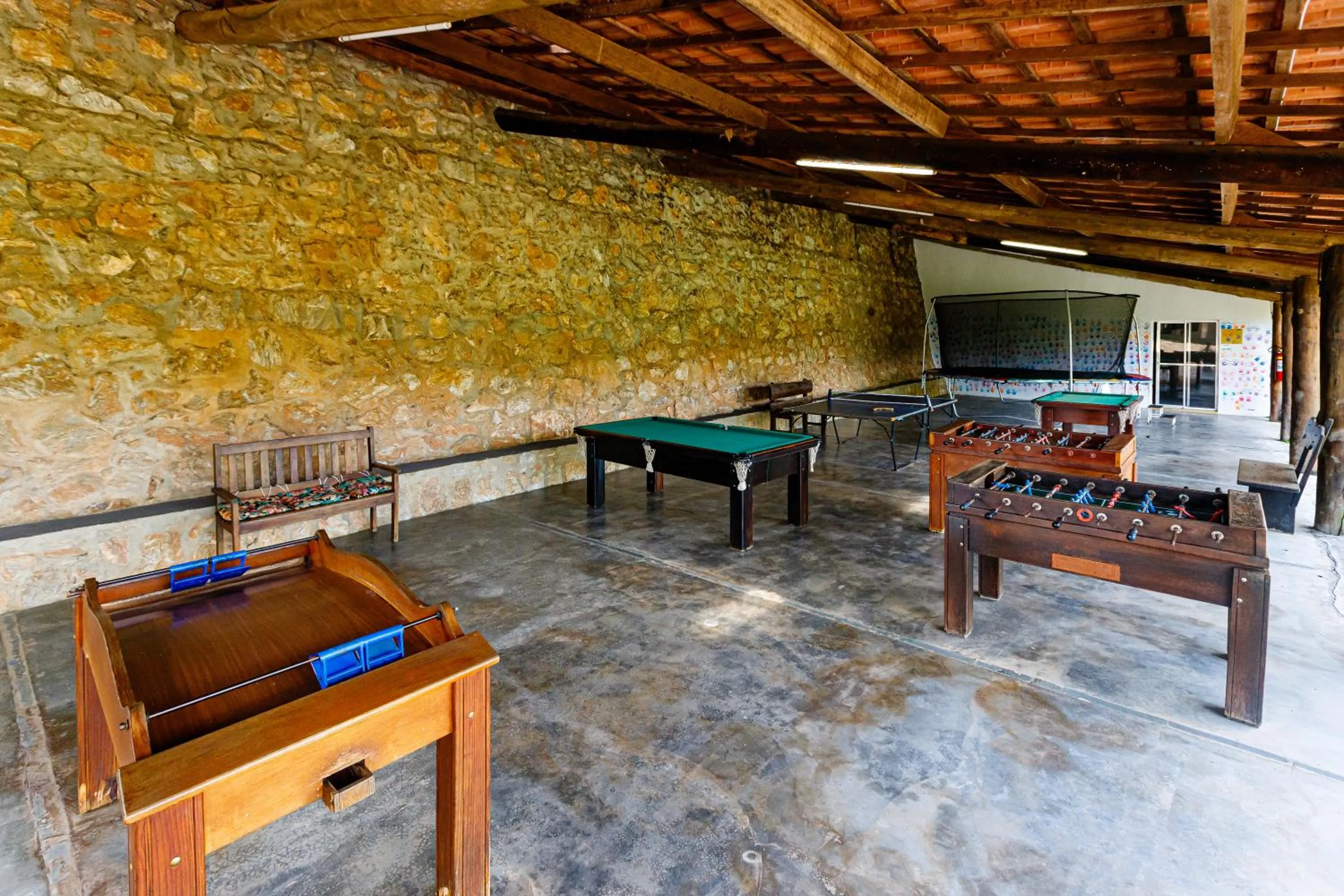 Game Room in Hotel Morro De Santo Agostinho