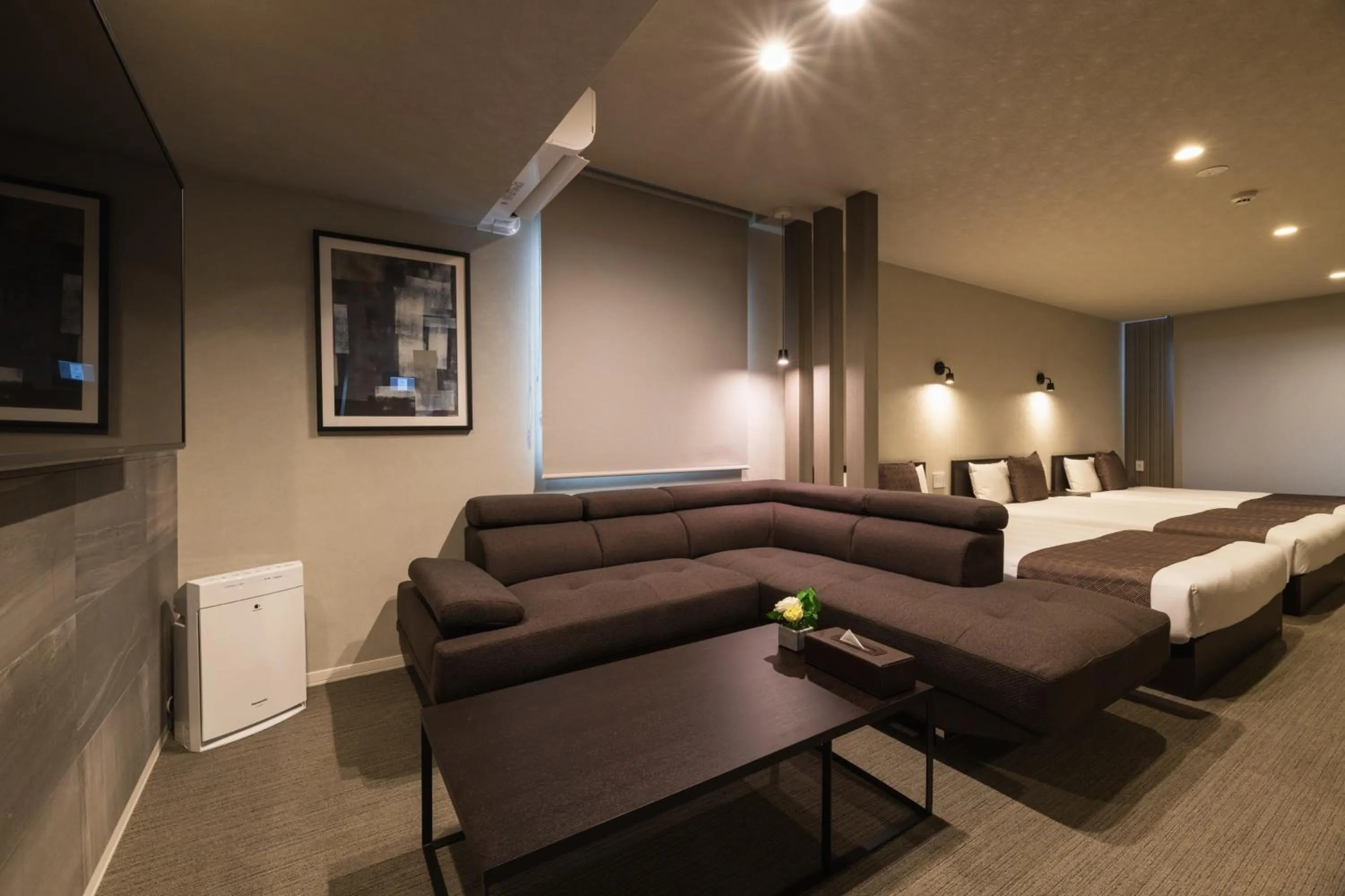 Photo of the whole room, Bed in GRAND BASE Saiwaimachi