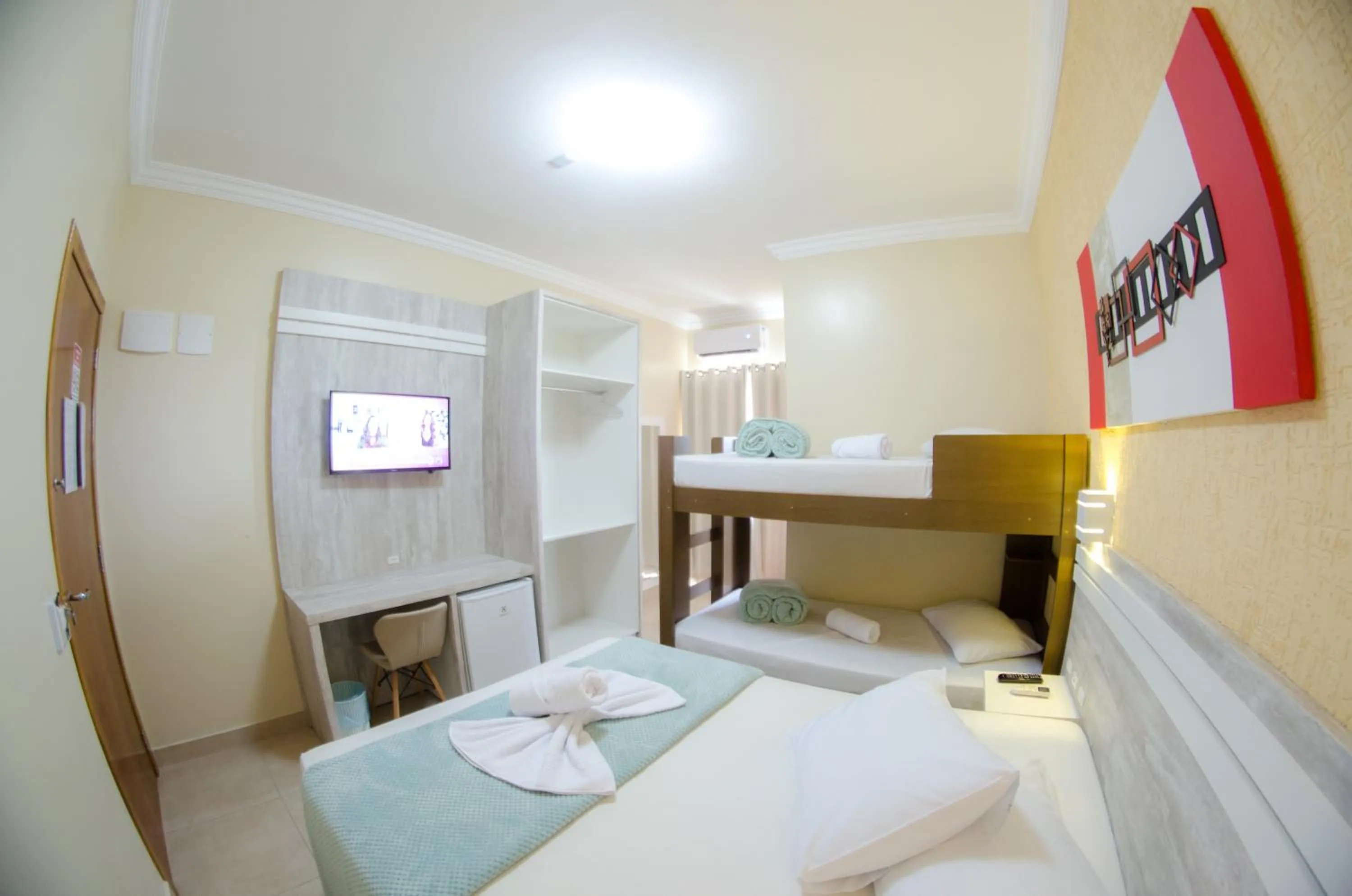 Bed in Villarejo Parque Hotel