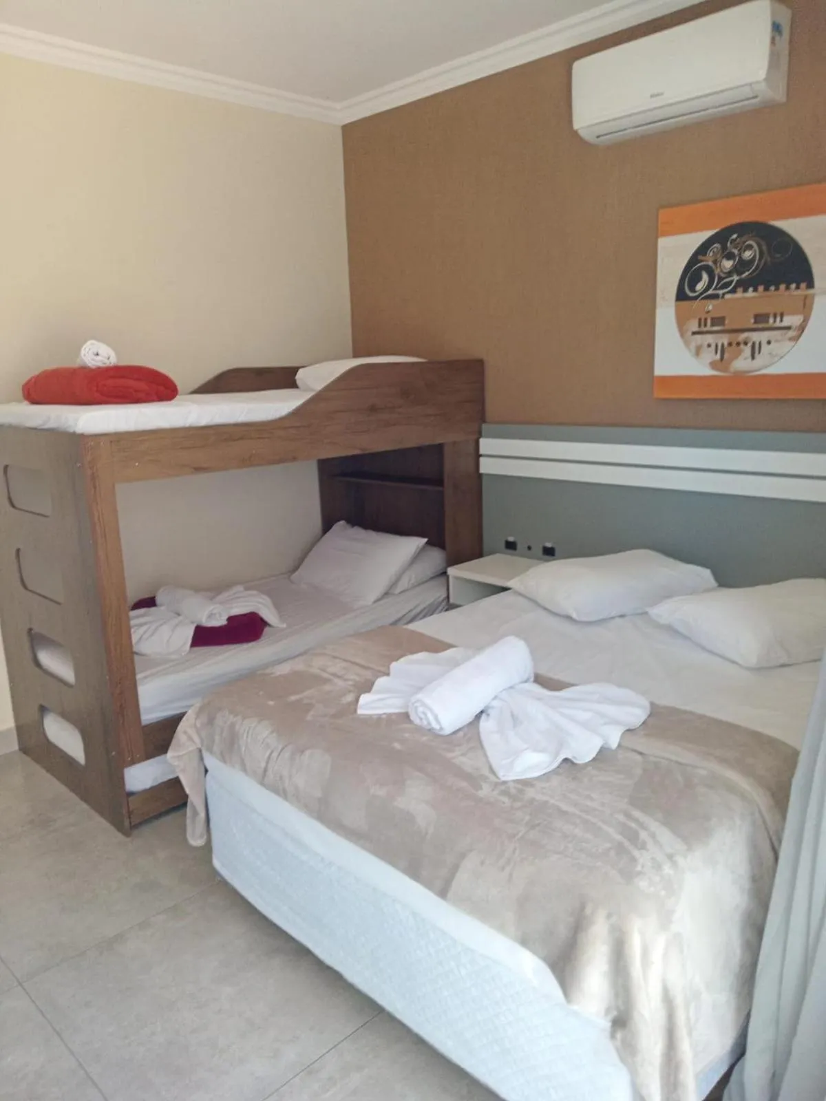 Bed in Villarejo Parque Hotel