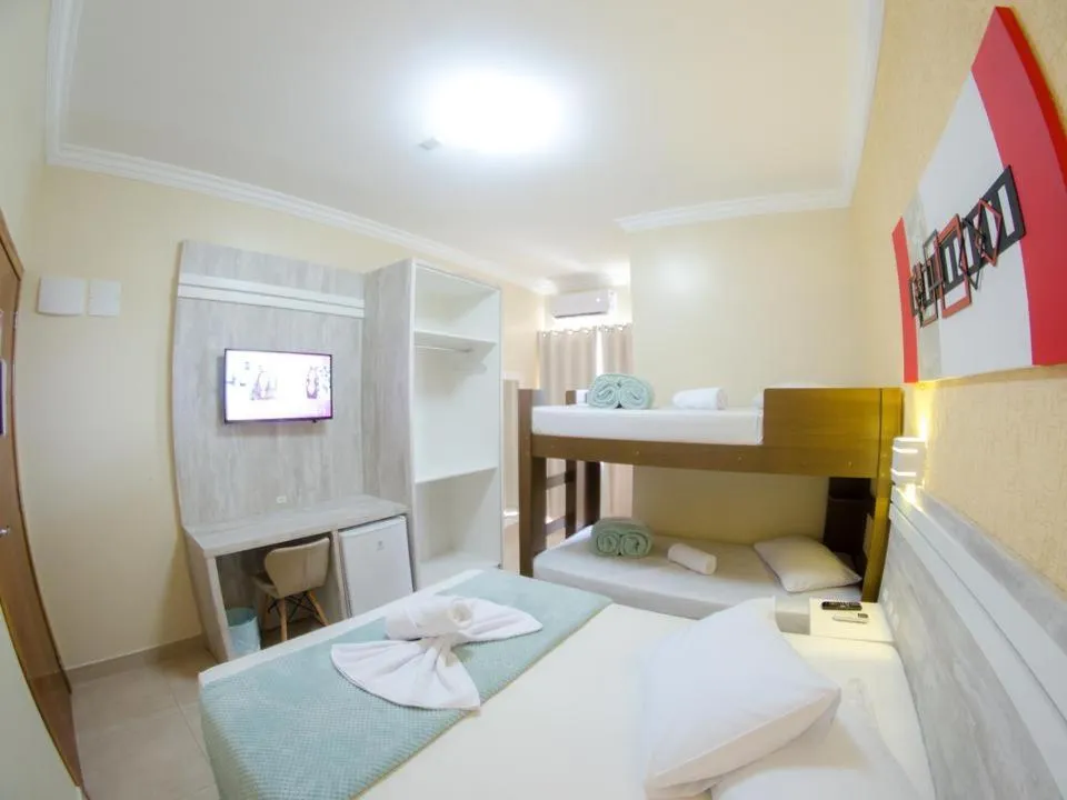 Bed in Villarejo Parque Hotel