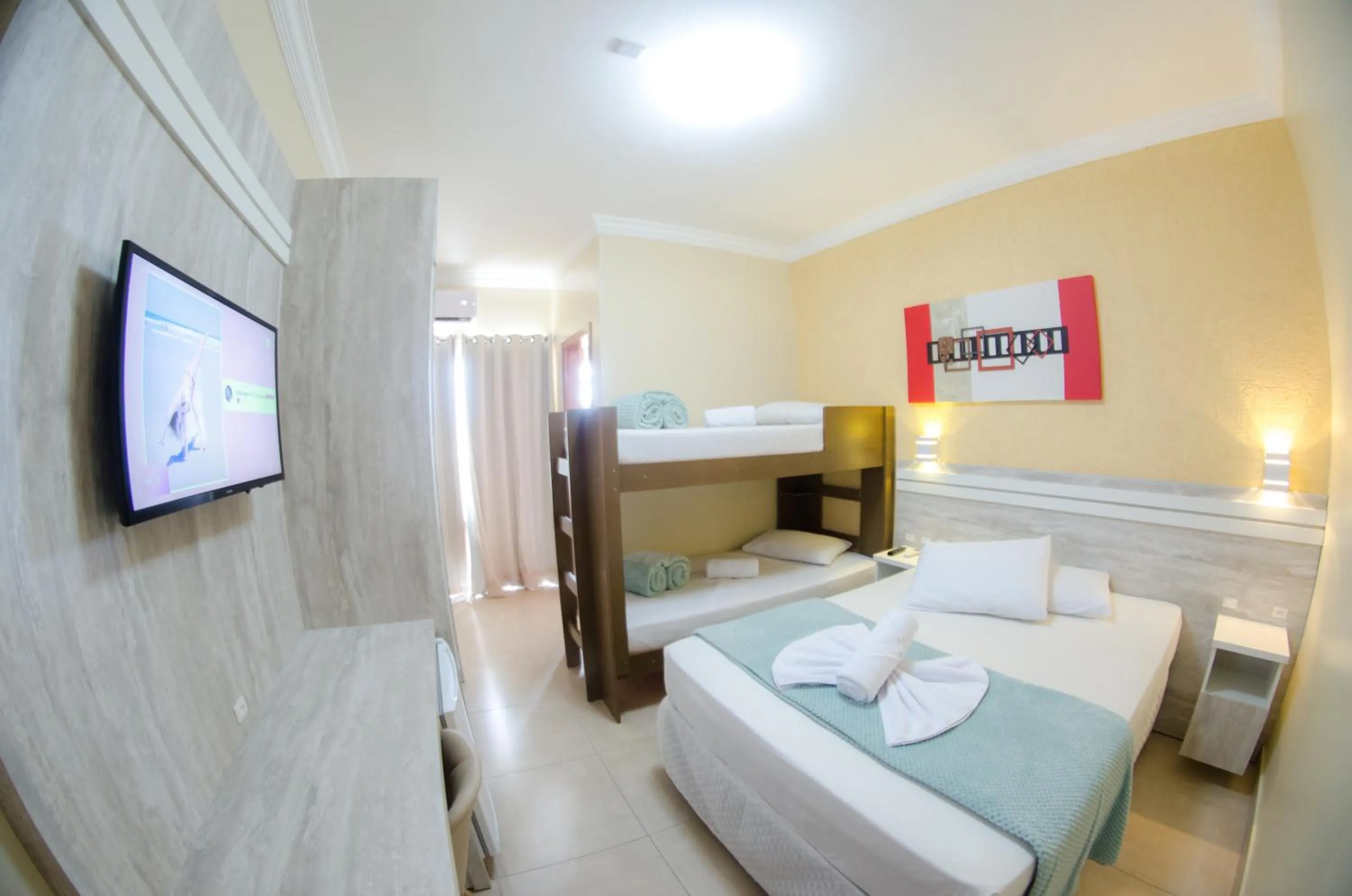 Bed in Villarejo Parque Hotel