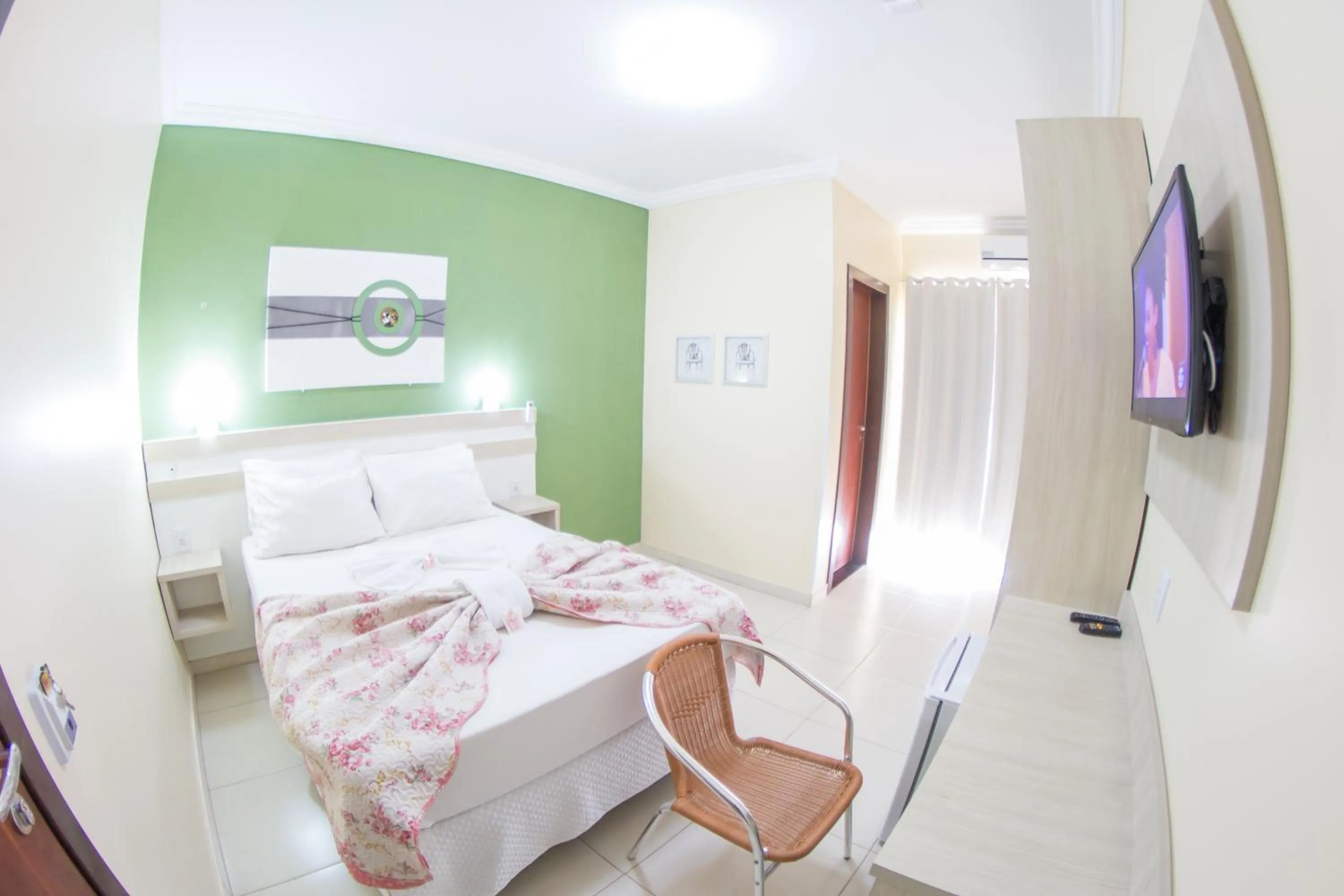 Bed in Villarejo Parque Hotel