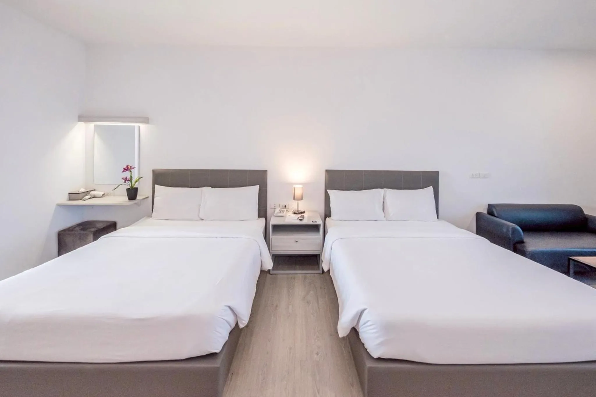 Bed in GRAND PA Hotel&Resort Lamphun Chiang Mai