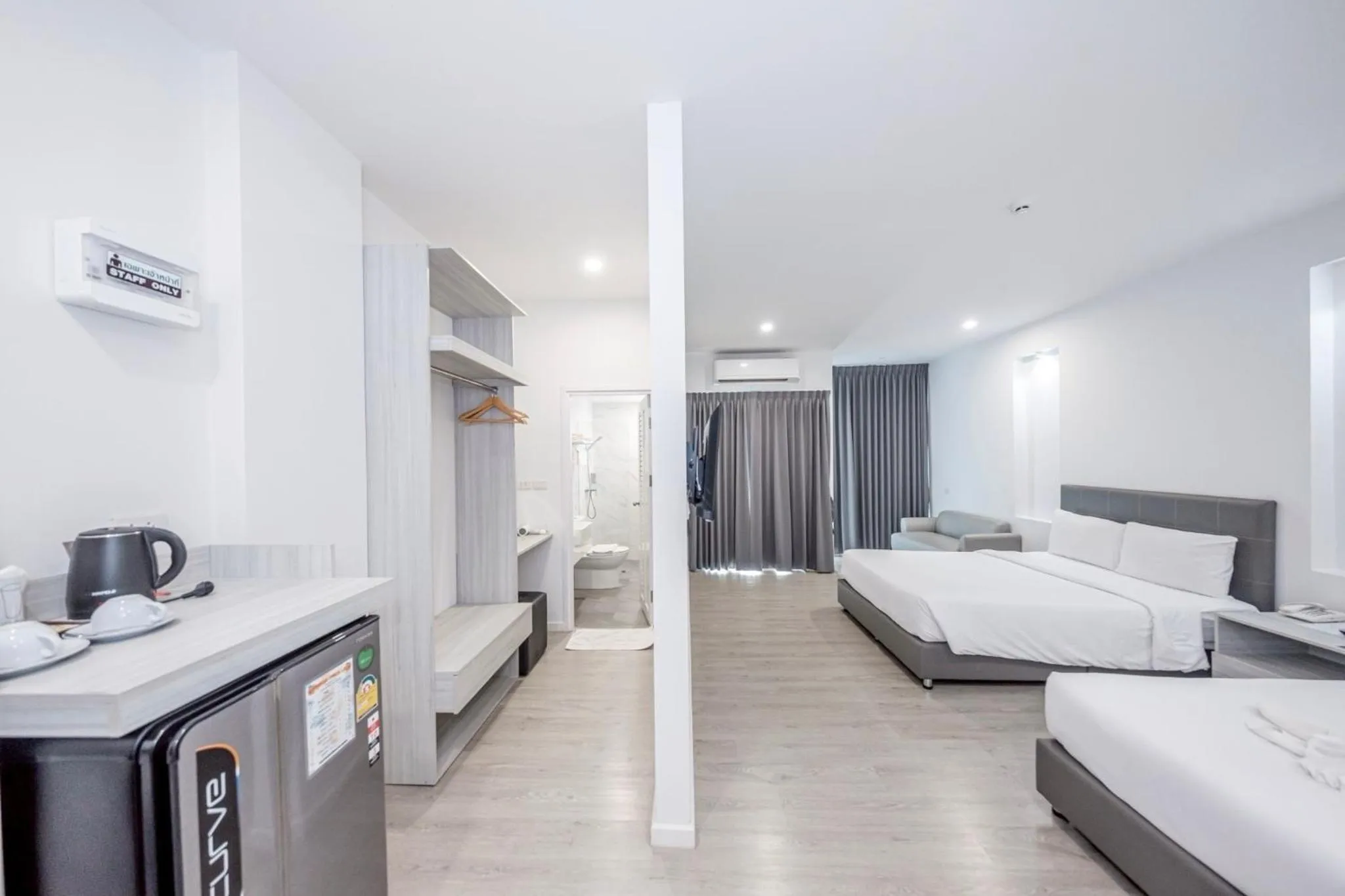 Bed in GRAND PA Hotel&Resort Lamphun Chiang Mai