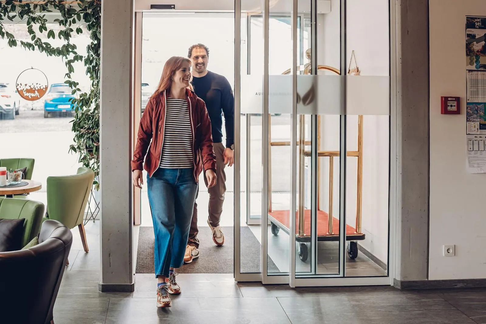 Lobby or reception in Alpengasthof Hörnlepass