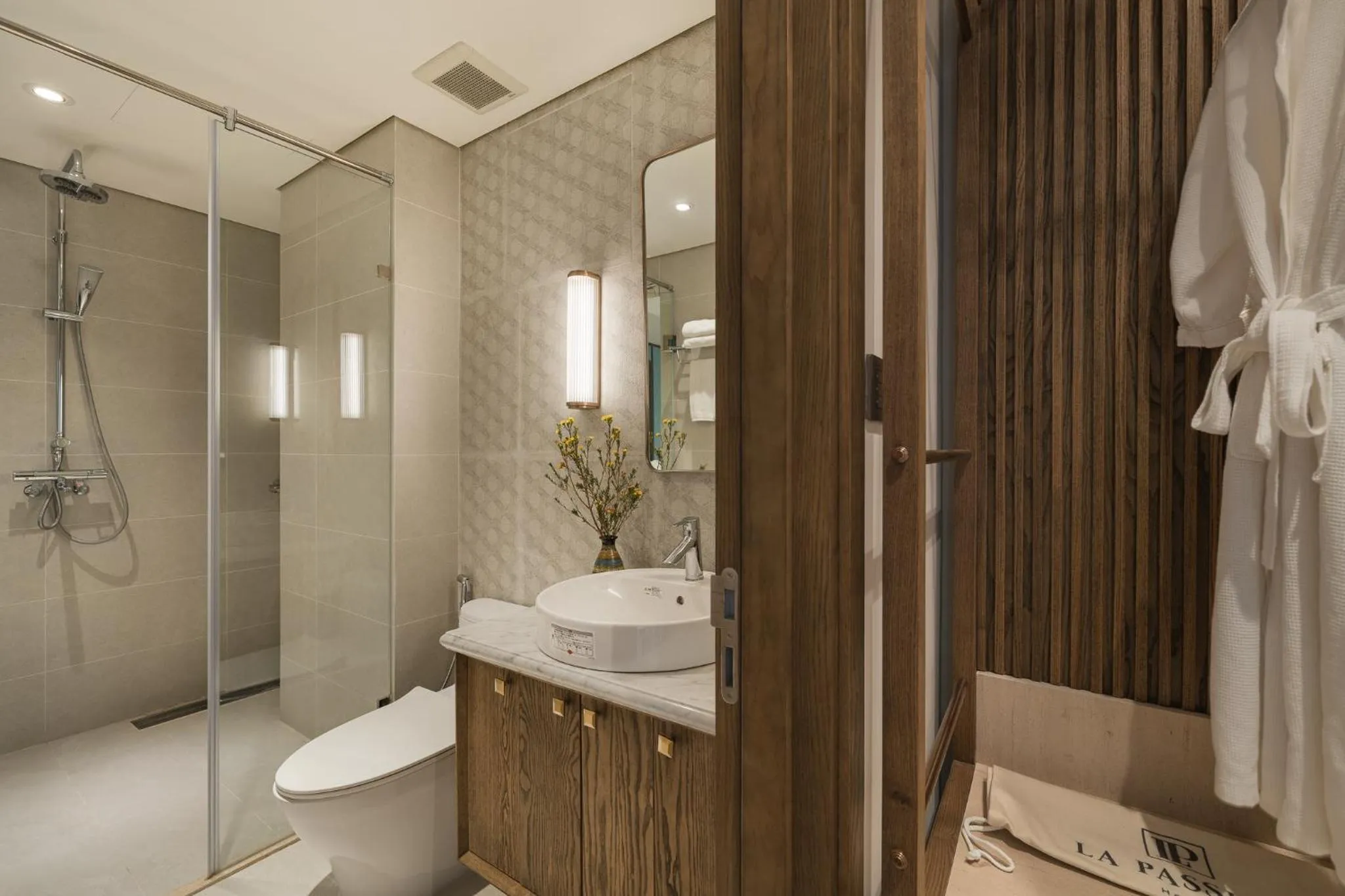 Bathroom in La Passion Hanoi Hotel & Spa