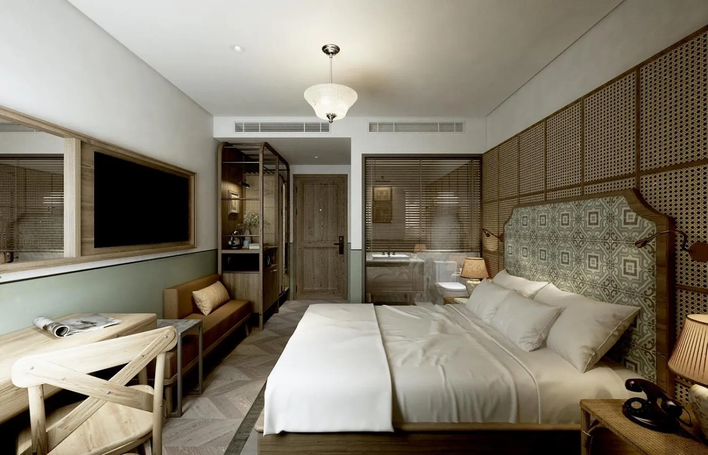 Bedroom, Bed in La Passion Hanoi Hotel & Spa