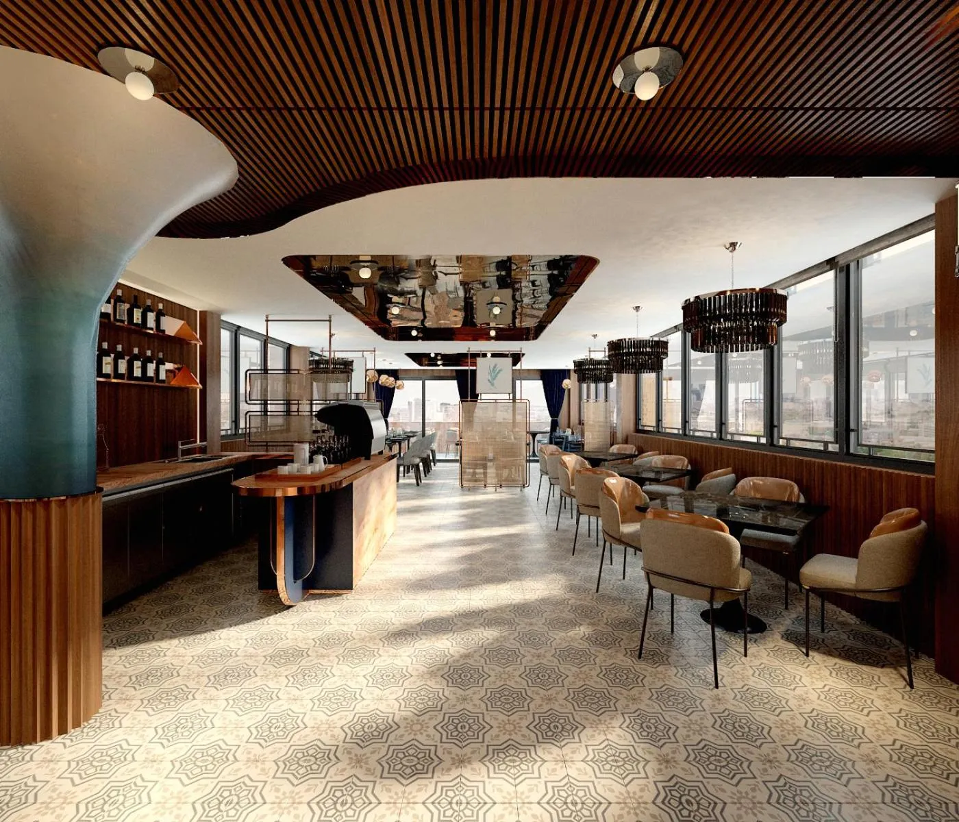 Restaurant/places to eat in La Passion Hanoi Hotel & Spa