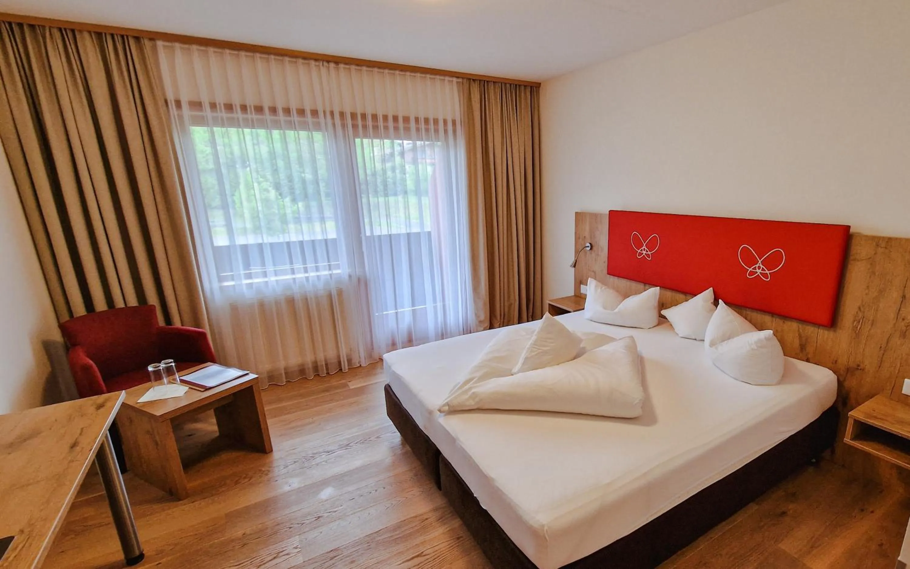 Bed in Das Alpin - Hotel Garni Guesthouse