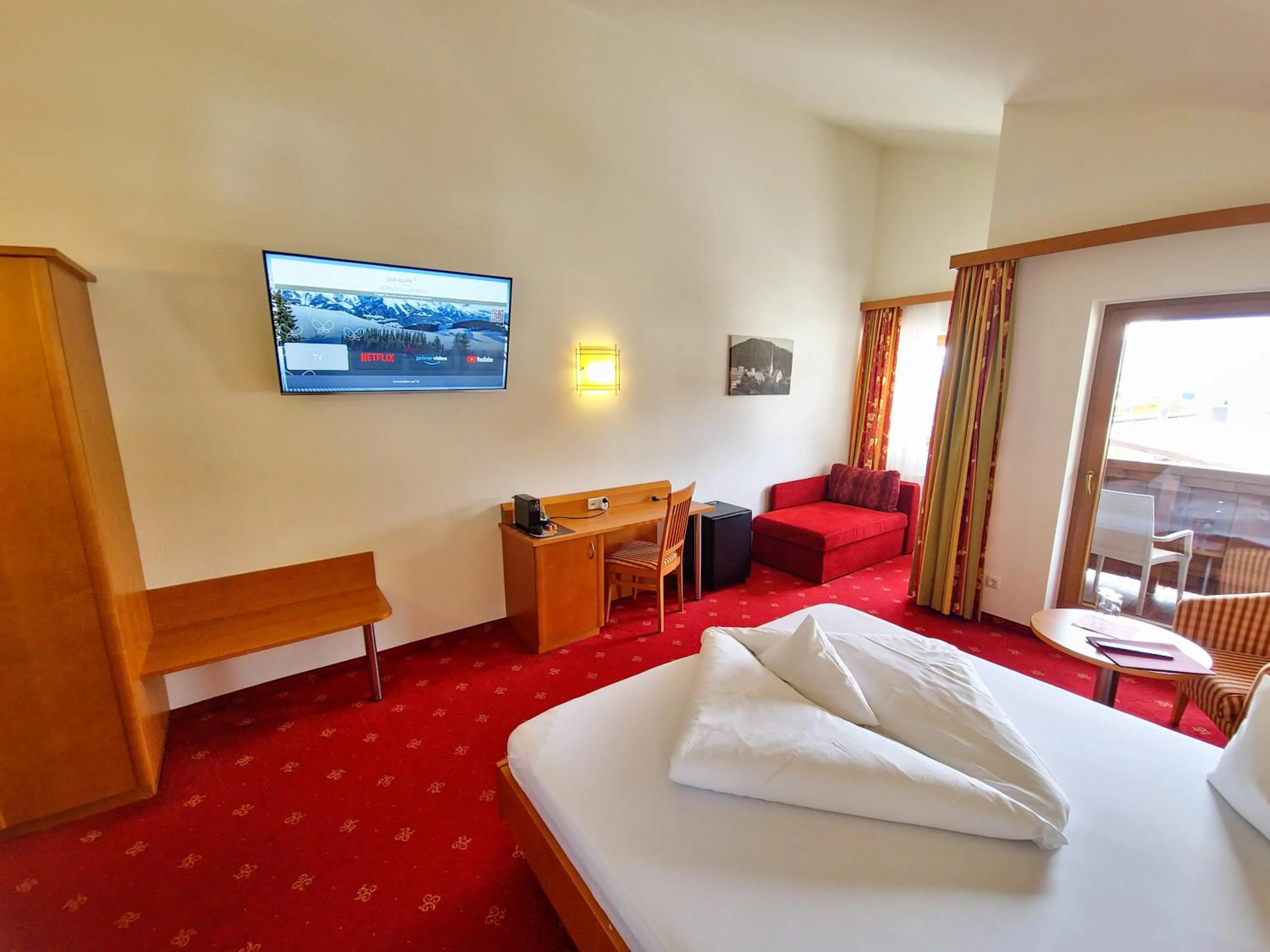 Bed in Das Alpin - Hotel Garni Guesthouse