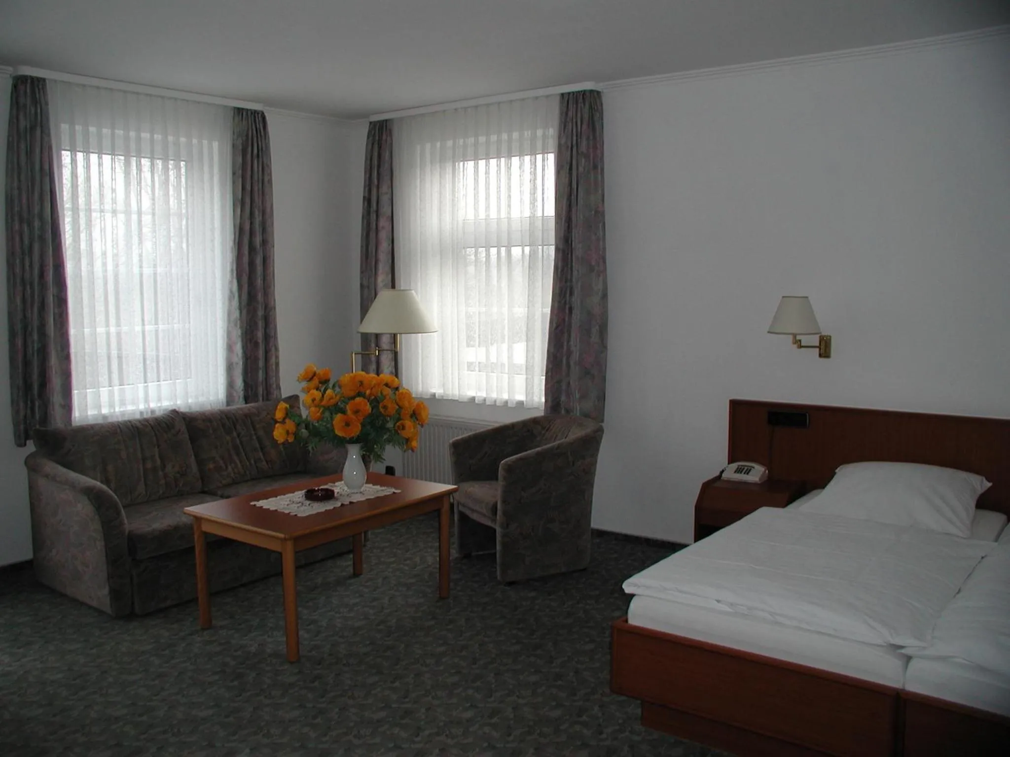 Photo of the whole room, Bed in Hotel Landhaus Greene