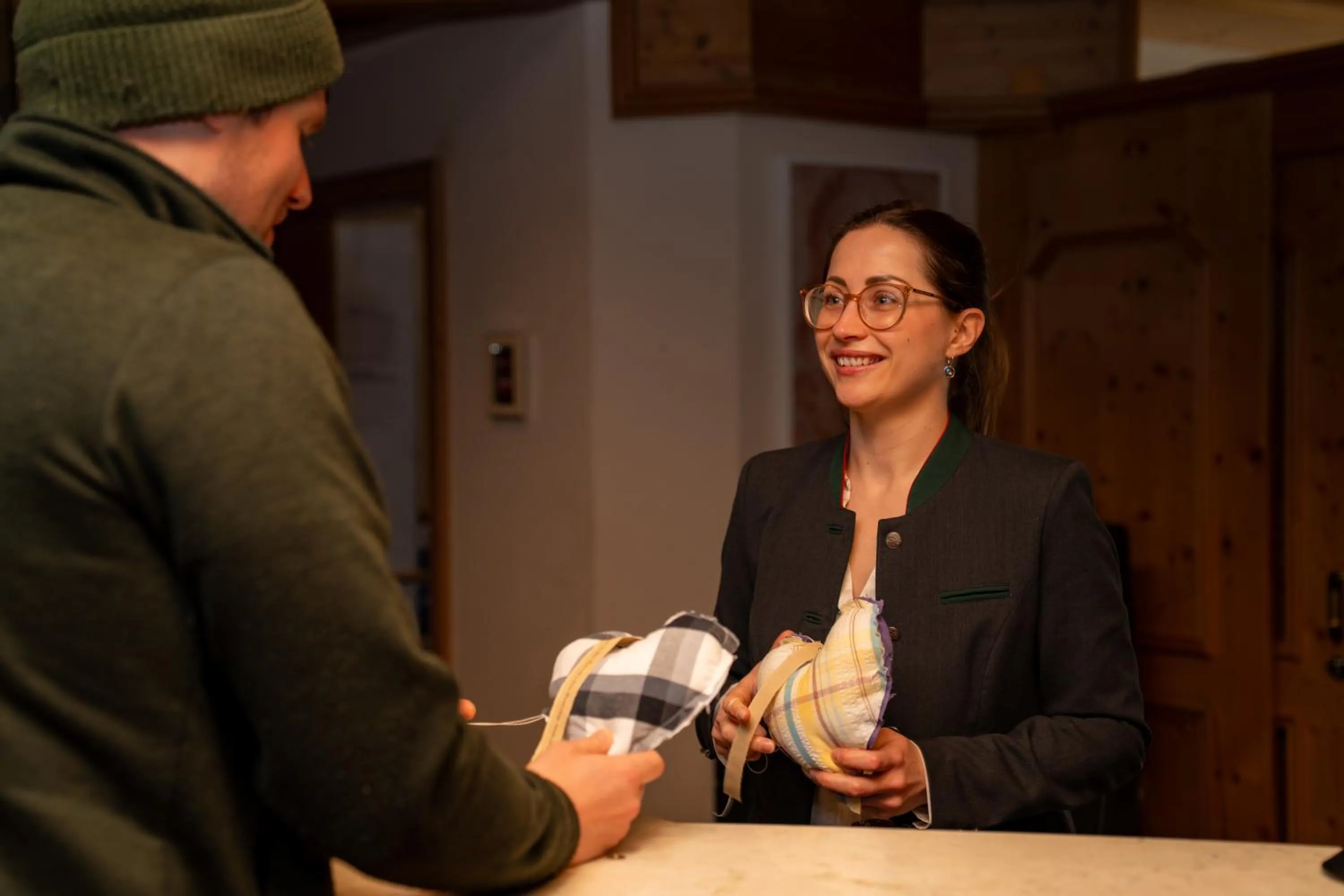 Lobby or reception in Hotel Andy 4 Sterne Superior