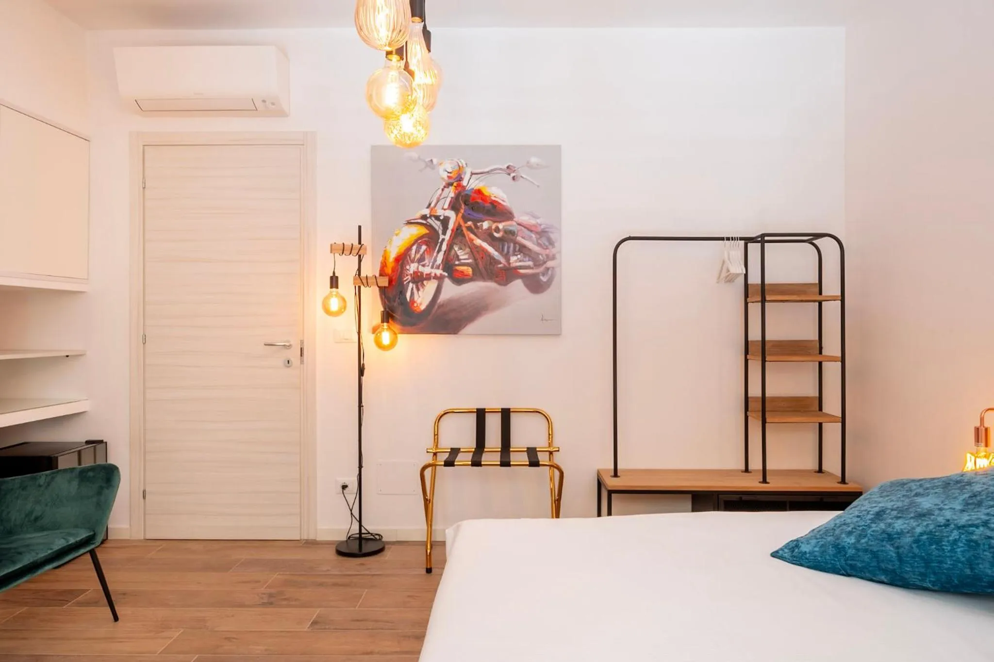 Bed in Marconi28suites