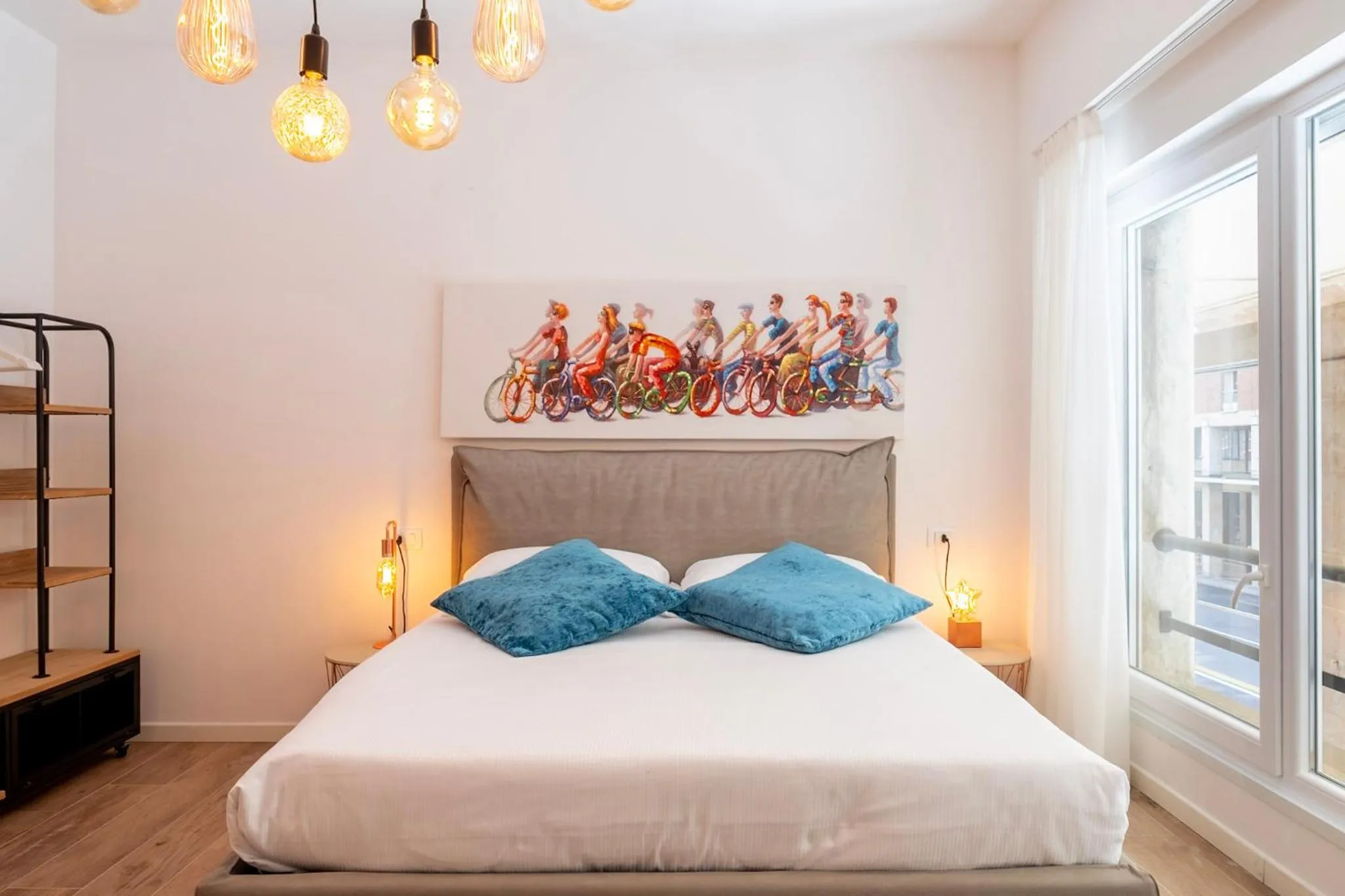 Bed in Marconi28suites