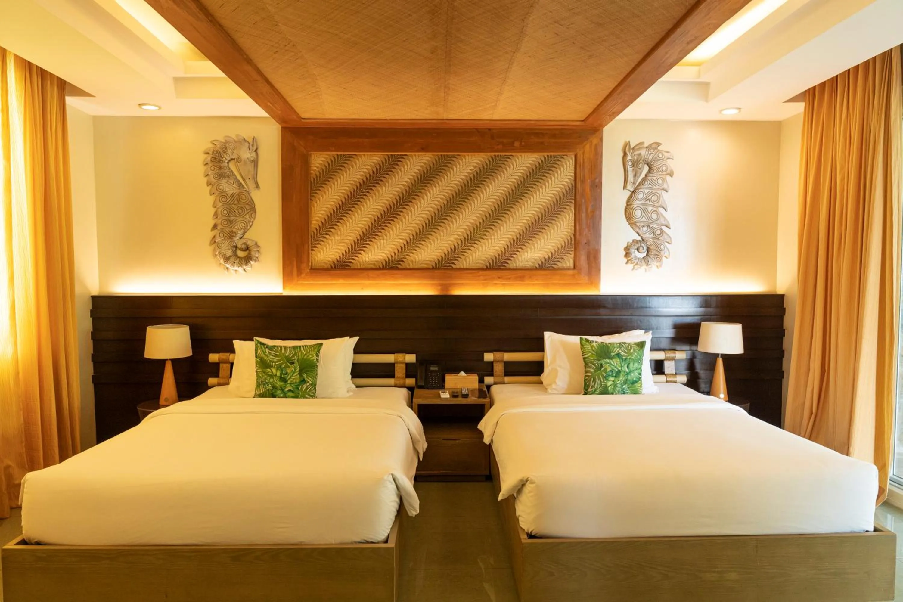 Bed in Club Serena Resort