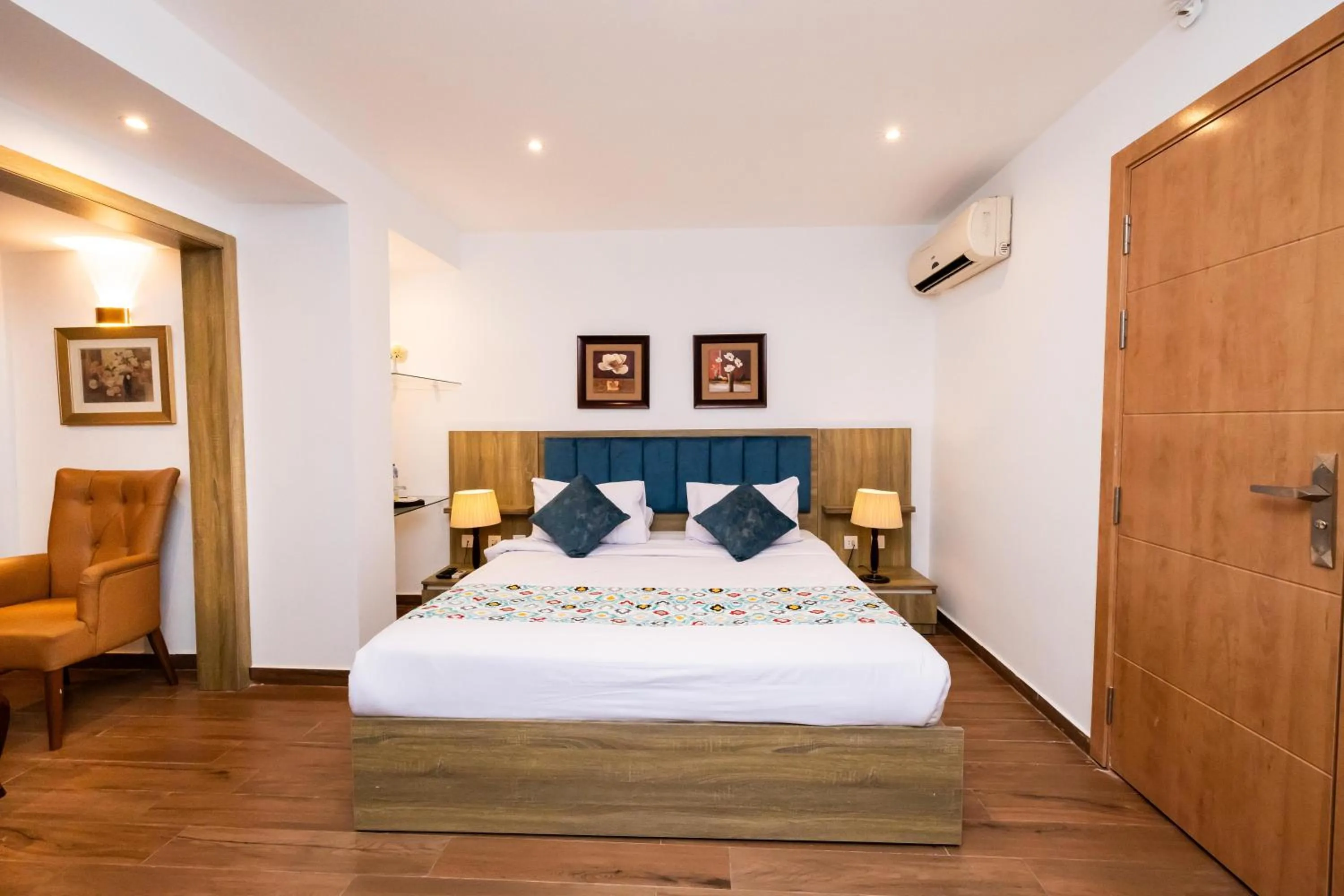 Bed in Golden Park Hotel Cairo, Heliopolis